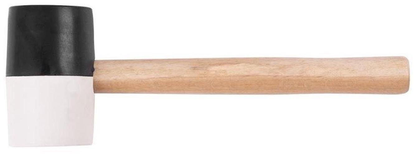 PROREGAL® Hammer Holzgriff kg 0,68 Gummihammer