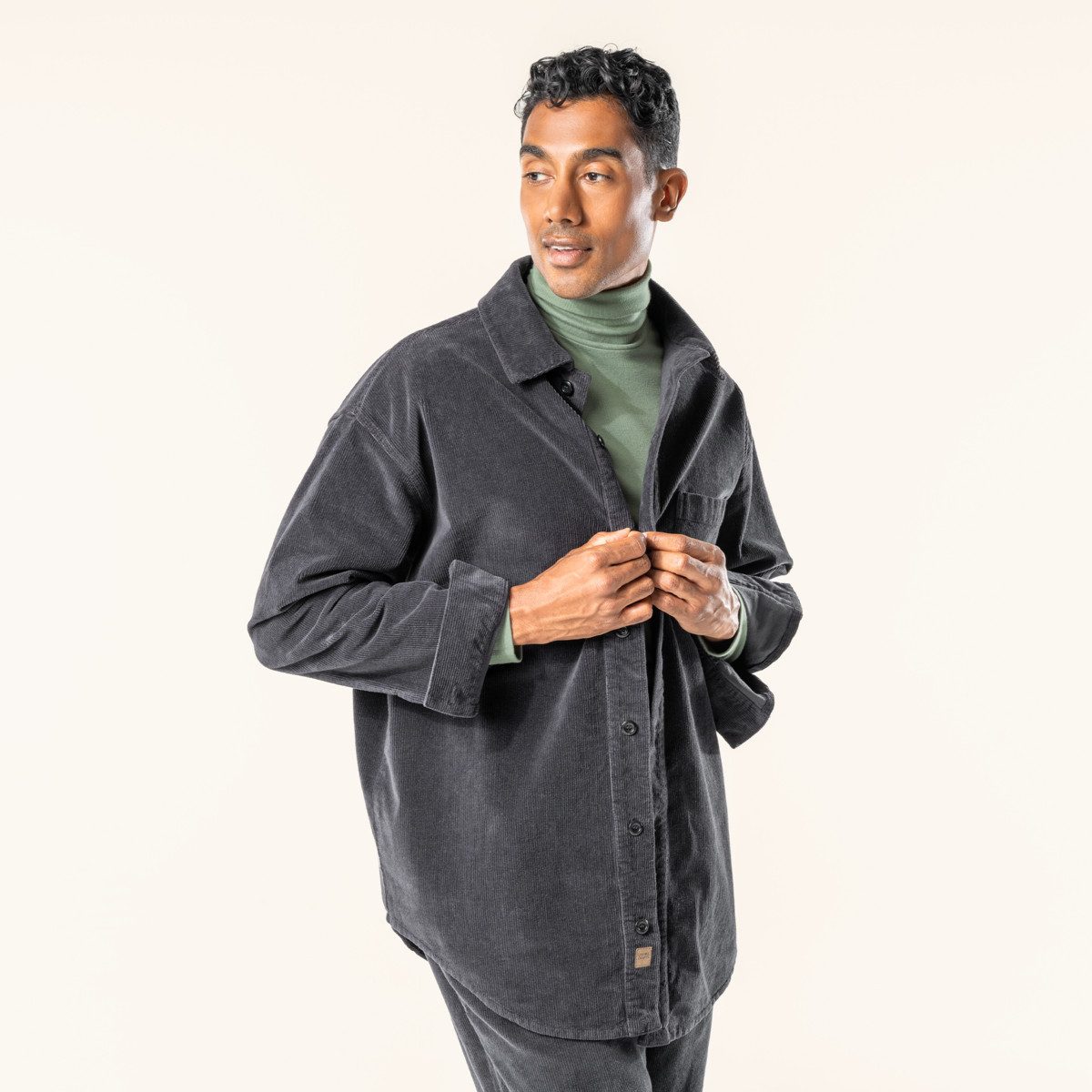 LIVING CRAFTS Cordjacke PIET GOTS zertifiziert