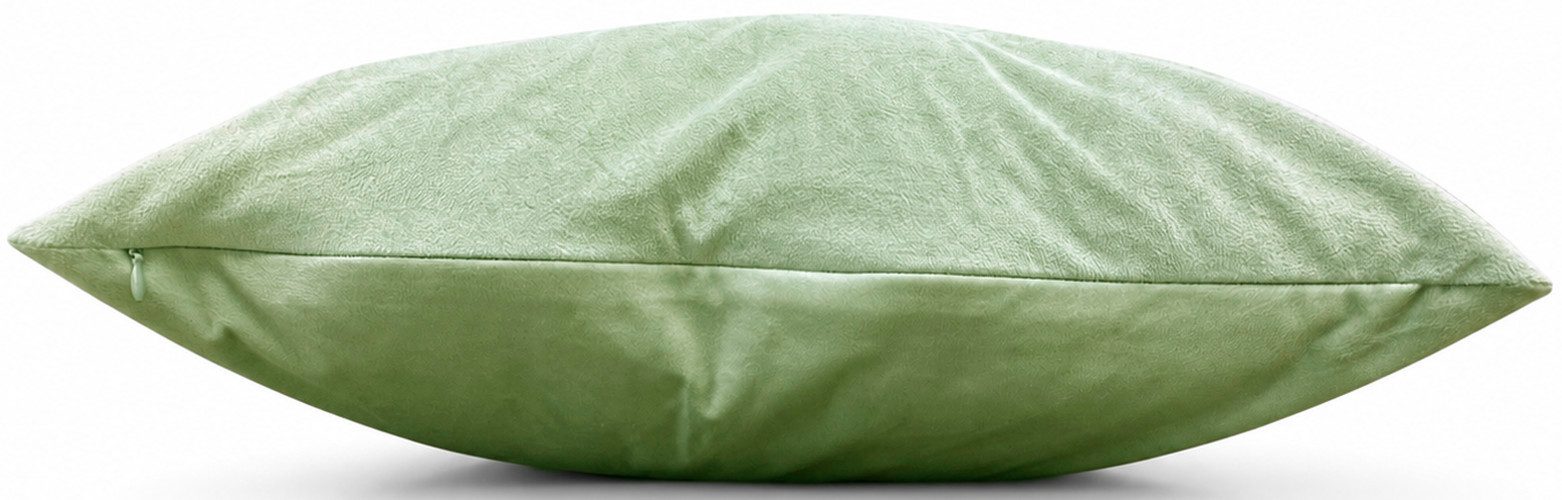 OTTO home Kissenhülle VELVET UNI, (1 Stück), Kissenhülle (50 x 50 cm), ohne Füllung, mit Reißverschluss