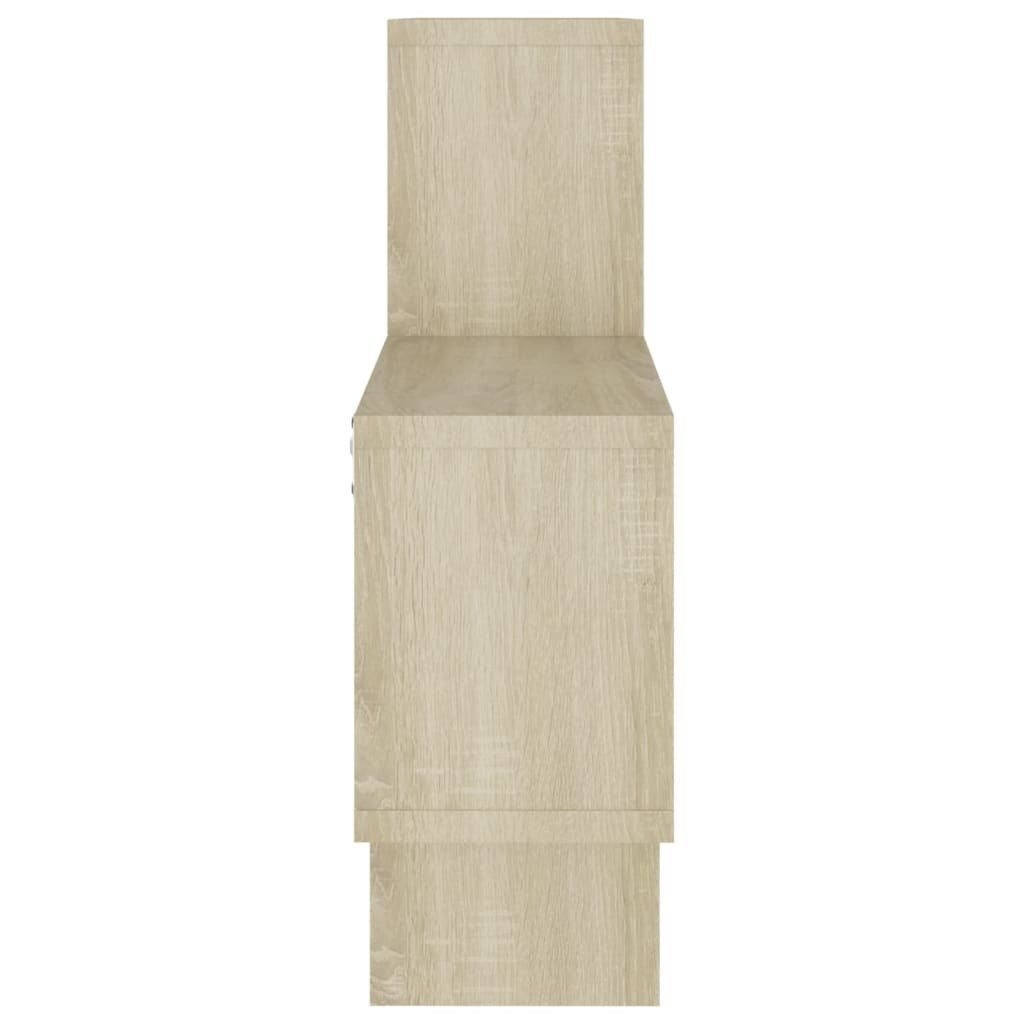 Wandregal Holzwerkstoff furnicato in 82x15x51 Sonoma-Eiche Autoform cm
