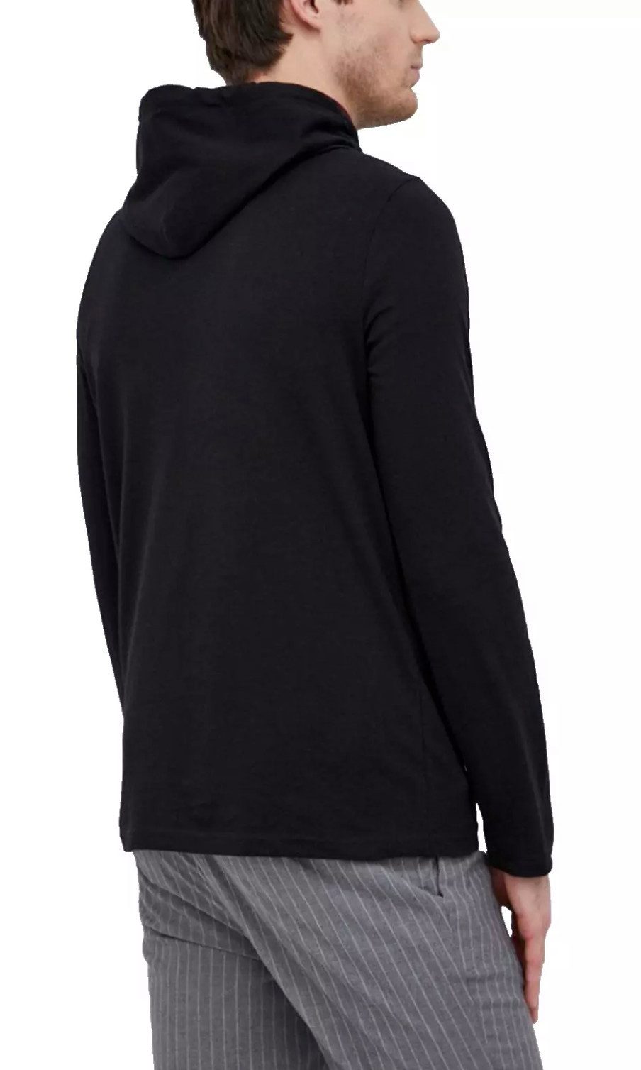 Polo Ralph Lauren Langarmshirt Herren Kapuzen Longsleeve Hoodie T-Shirt Kapuze mit Tunnelzug, Logo-Stickerei auf der Brust