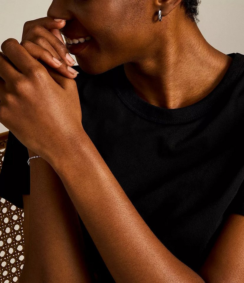 Fossil Paar Creolen Ohrringe Damen Harlo... Fossil Paar Creolen Ohrringe Damen Harlo...