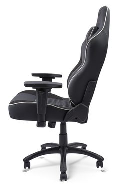 AKRacing Gaming-Stuhl California Ojai, Kunstleder, 3D-Armlehnen, schwarz/weiß