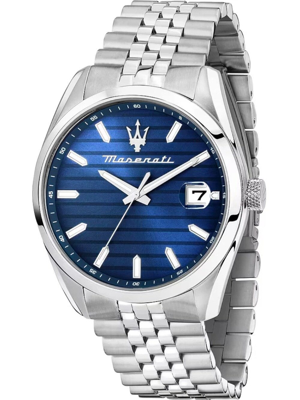 Quarzuhr Maserati R8853151028 Herrenuhr Attrazione 43mm 5ATM Maserati R8853151028 Herrenuhr Attrazione 43mm 5ATM