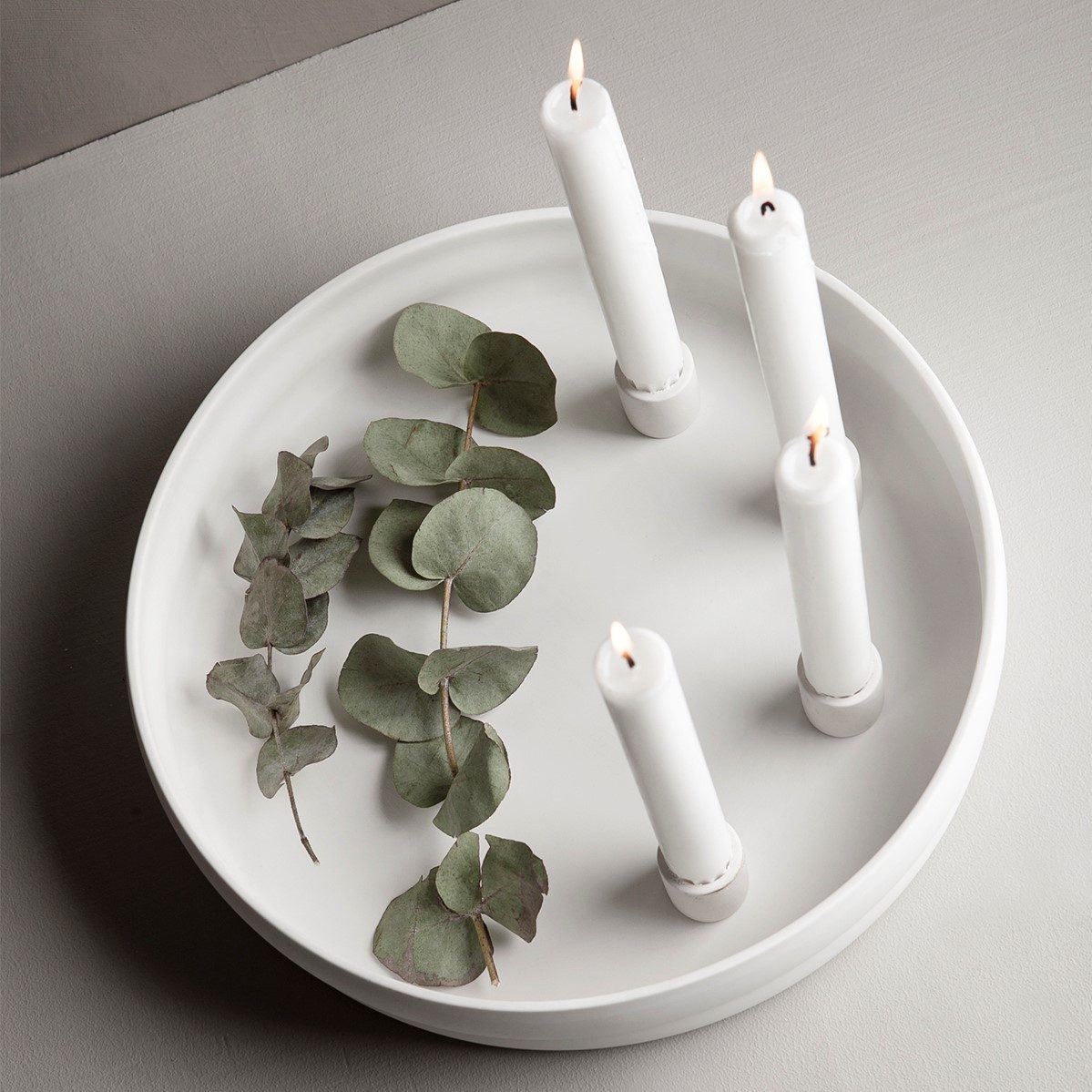 Storefactory Scandinavia Kerzenständer Kerzenhalter KVISTHOLMEN Keramik wei günstig online kaufen