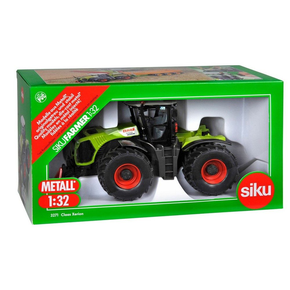 SIEPER Modelltraktor siku Traktor Claas Xerion 5000 1:32 grün