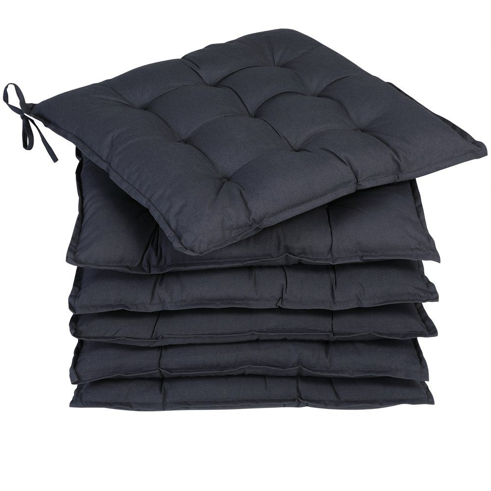 Detex Sitzauflage Cozy, Stuhl 6er Set 55% Baumwolle 43x39cm Visko-Effekt Wa günstig online kaufen