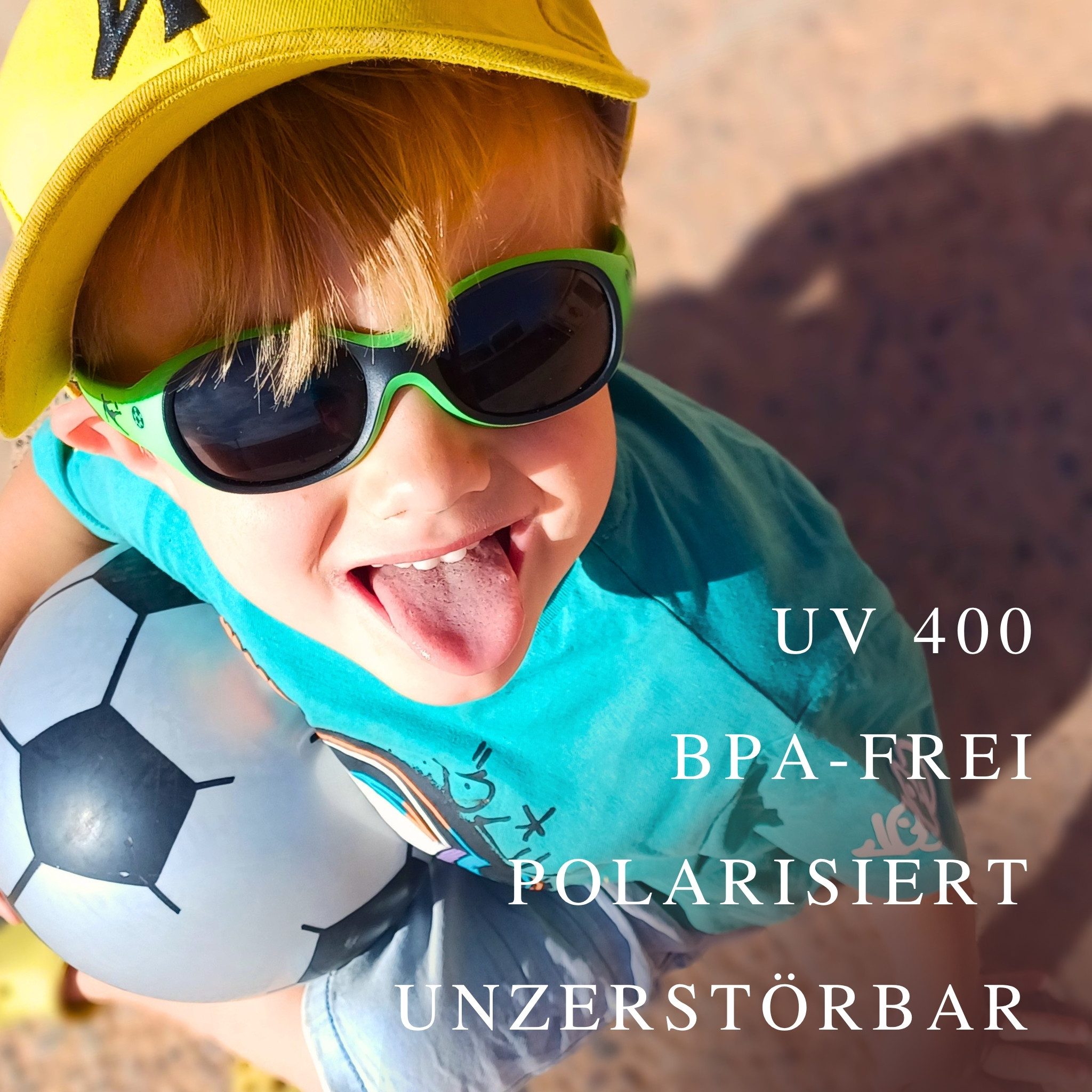 ActiveSol Sonnenbrille Kinder Sonnenbrille Kids, 2-6 Jahre, UV-Schutz, polarisiert Flexibel & Unzerstörbar, Lotuseffekt