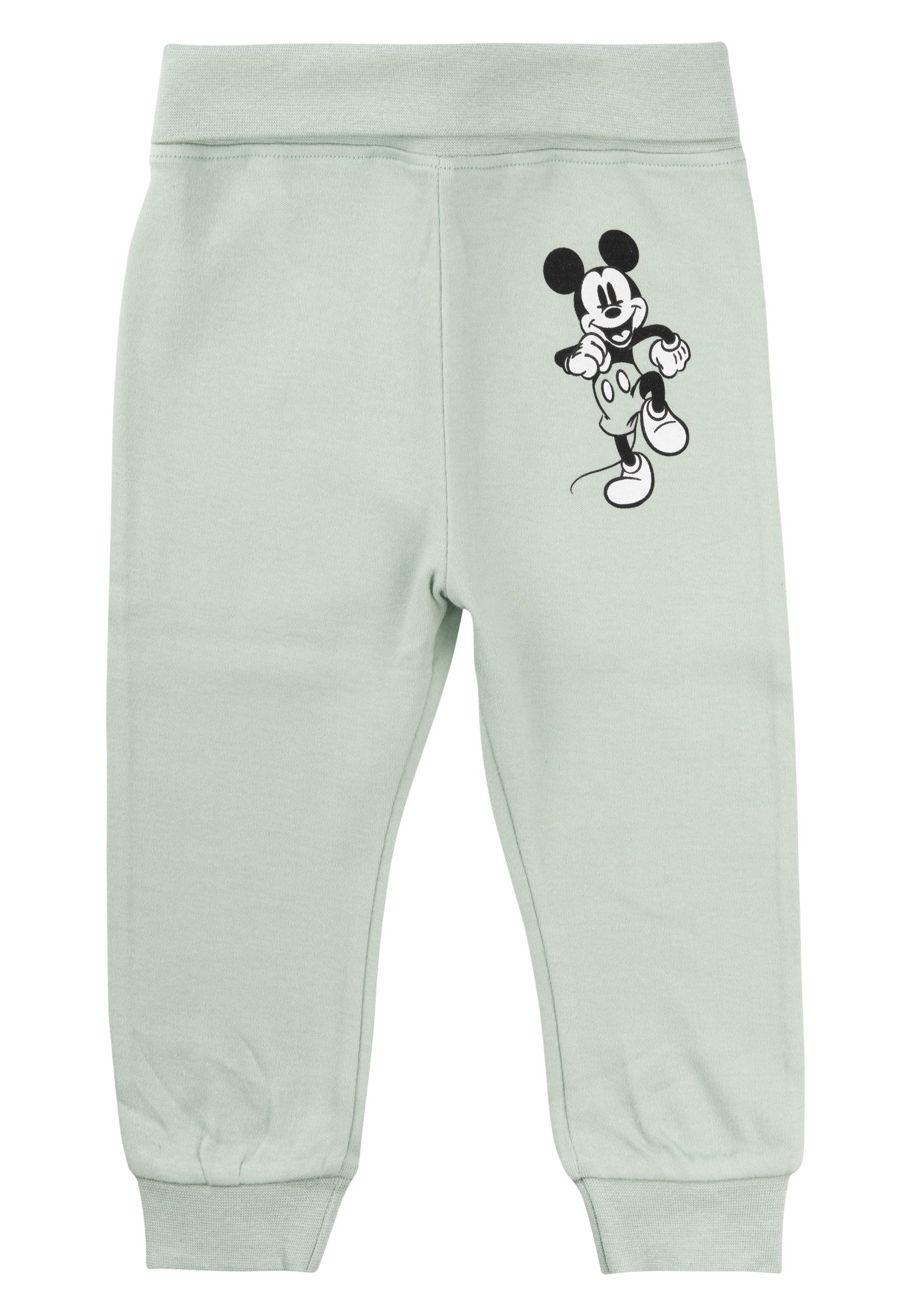 United Labels® Stoffhose Disney Mickey Mouse Baby Hose Babyhose Babykleidung (2er Pack)
