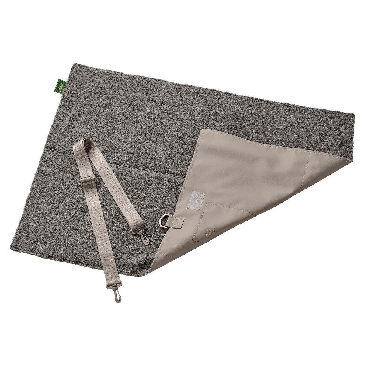 Hunter Tierbedarf Tierdecke Faltbare Hunde-Reisedecke Seoul greige günstig online kaufen