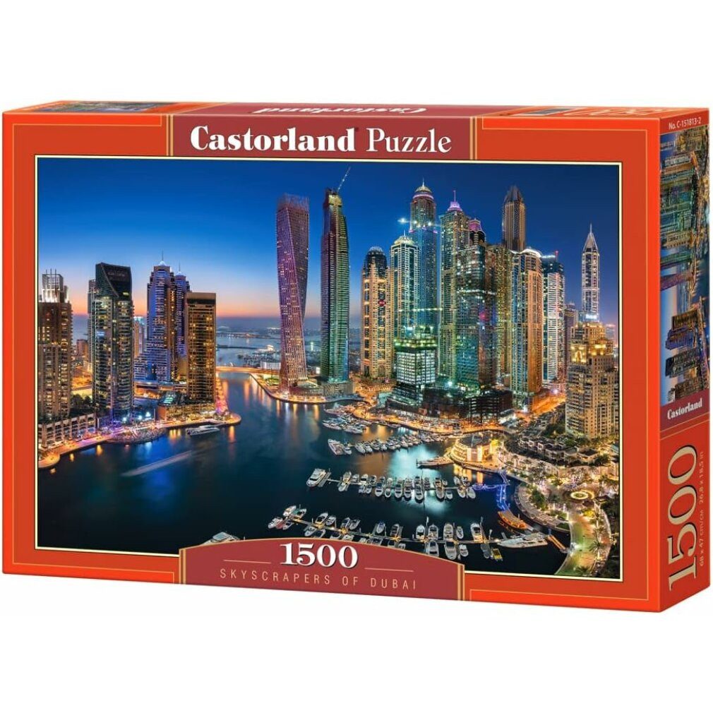 Castorland Puzzle Puzzle Wolkenkratzer in Dubai 1500 Teile, Puzzleteile