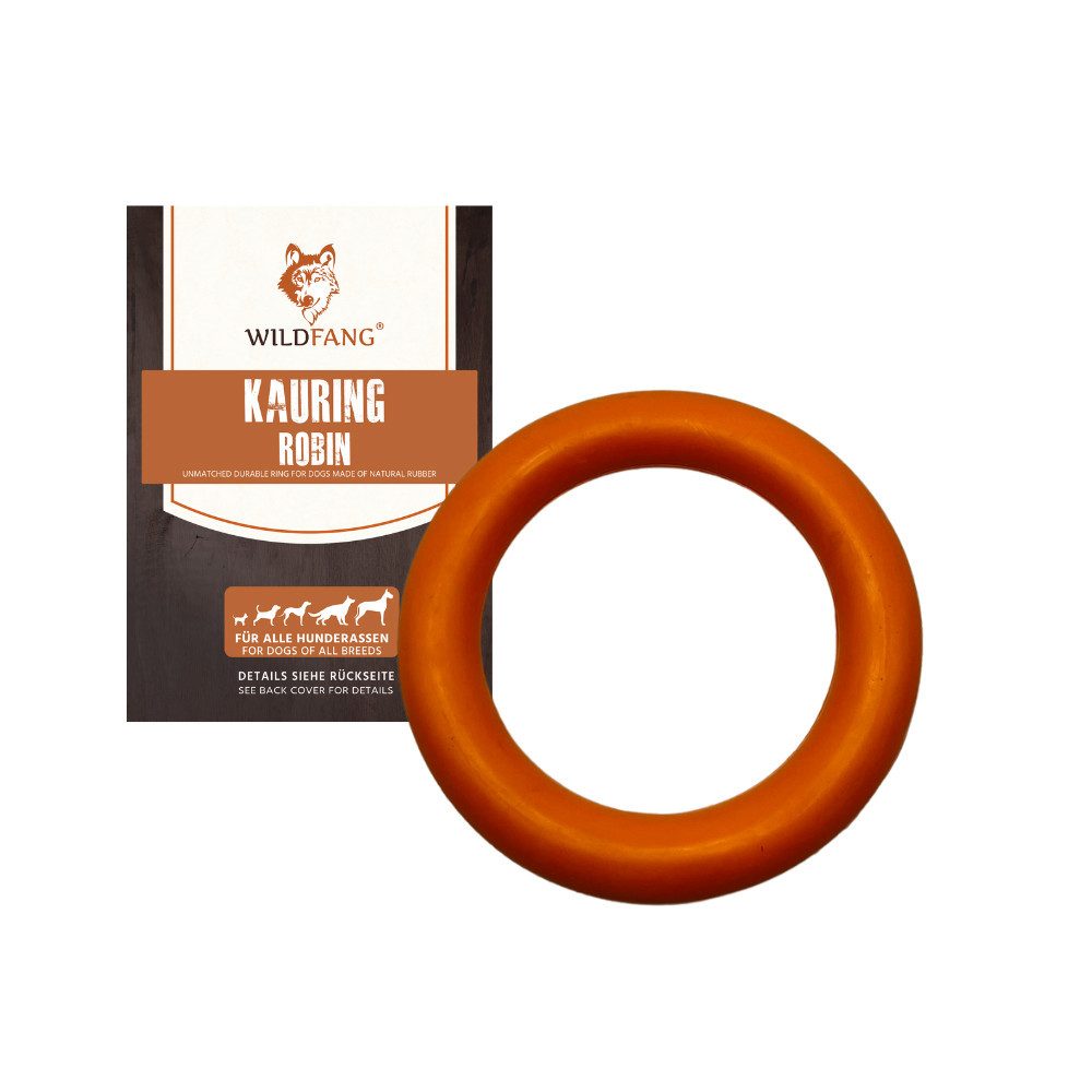 Wildfang Kauspielzeug Kauspielzeug Kauring "Robin" - 100% Naturkautschuk günstig online kaufen