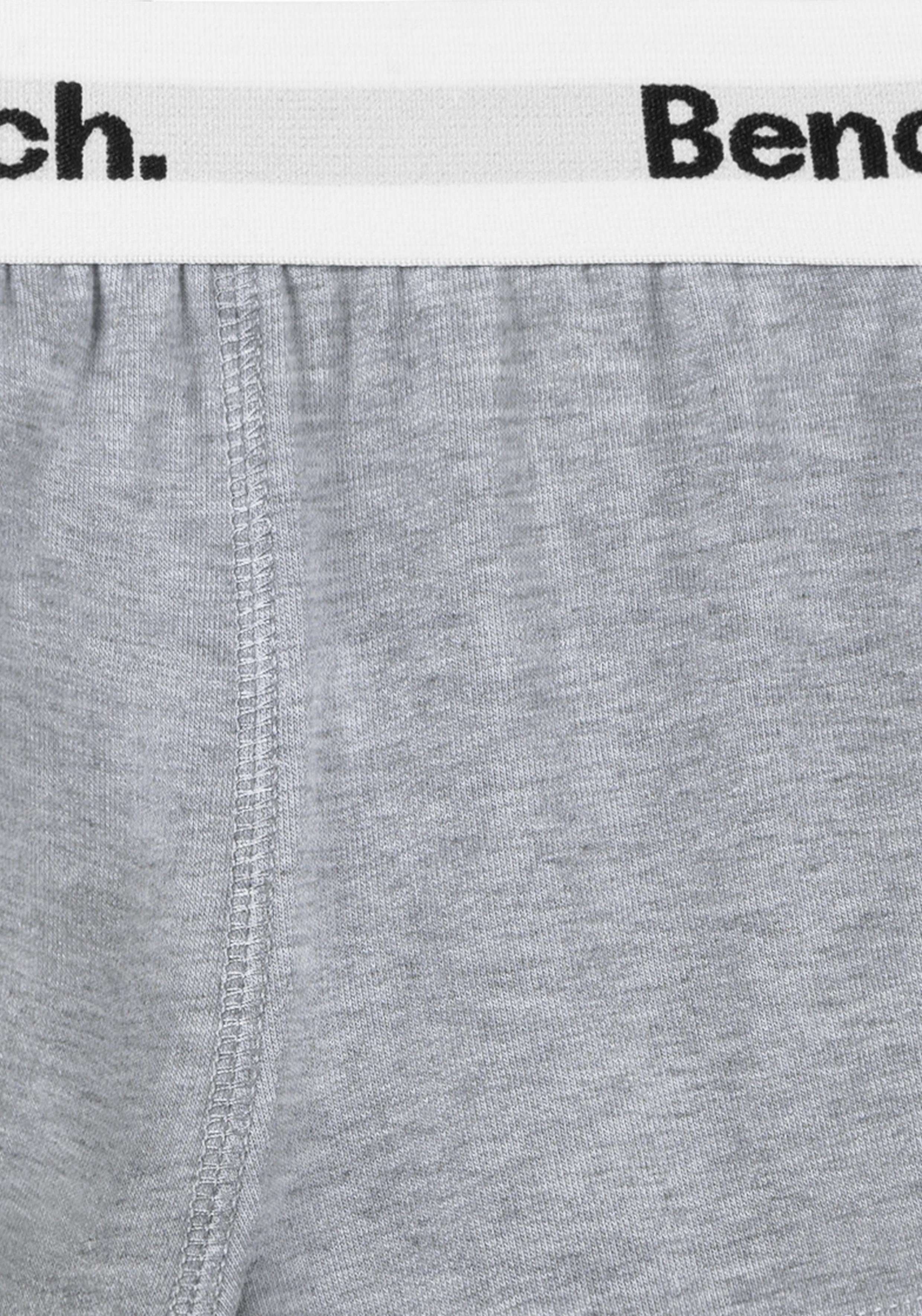 Bench. Boxer Boxershorts für Jungen (Packung, 3-St) mit weißem Bund mit Bench Schriftzug