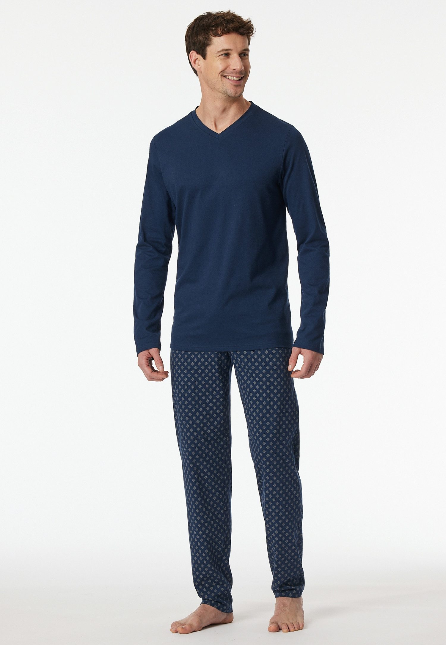 Schiesser Schlafanzug "Casual Essentials" (2 tlg) günstig online kaufen