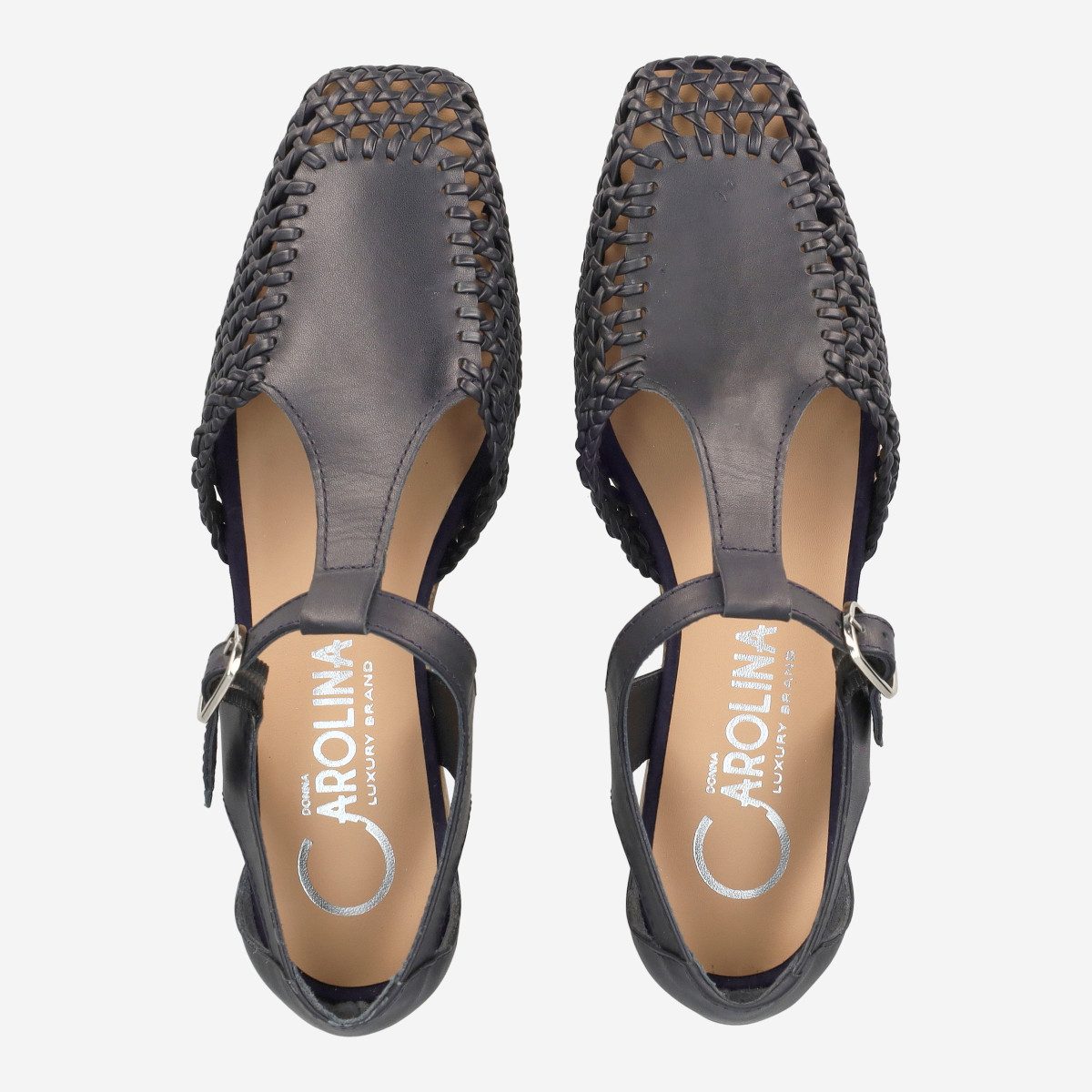 Donna Carolina Donna Carolina CLESSIA WEB 55.709.021-003, Sandaletten, Blau, Damen Sandalette