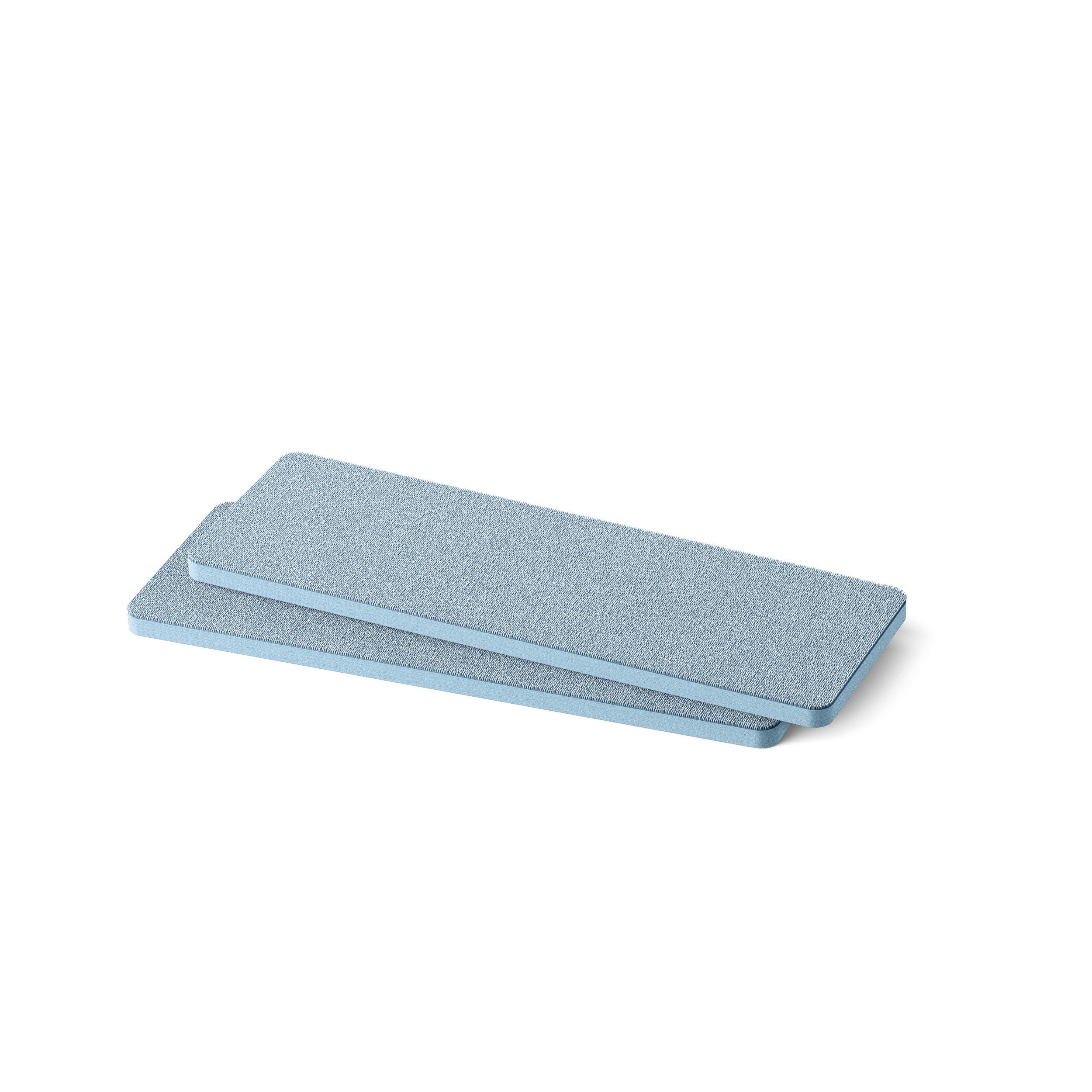 Philips OneUp Ersatzpad XV1884/20 Mikrofaserpad (Mikrofaser, 12x35 cm, 2-tlg., Speziell für Echtholz, Parkett und Linoleum entwickelt)