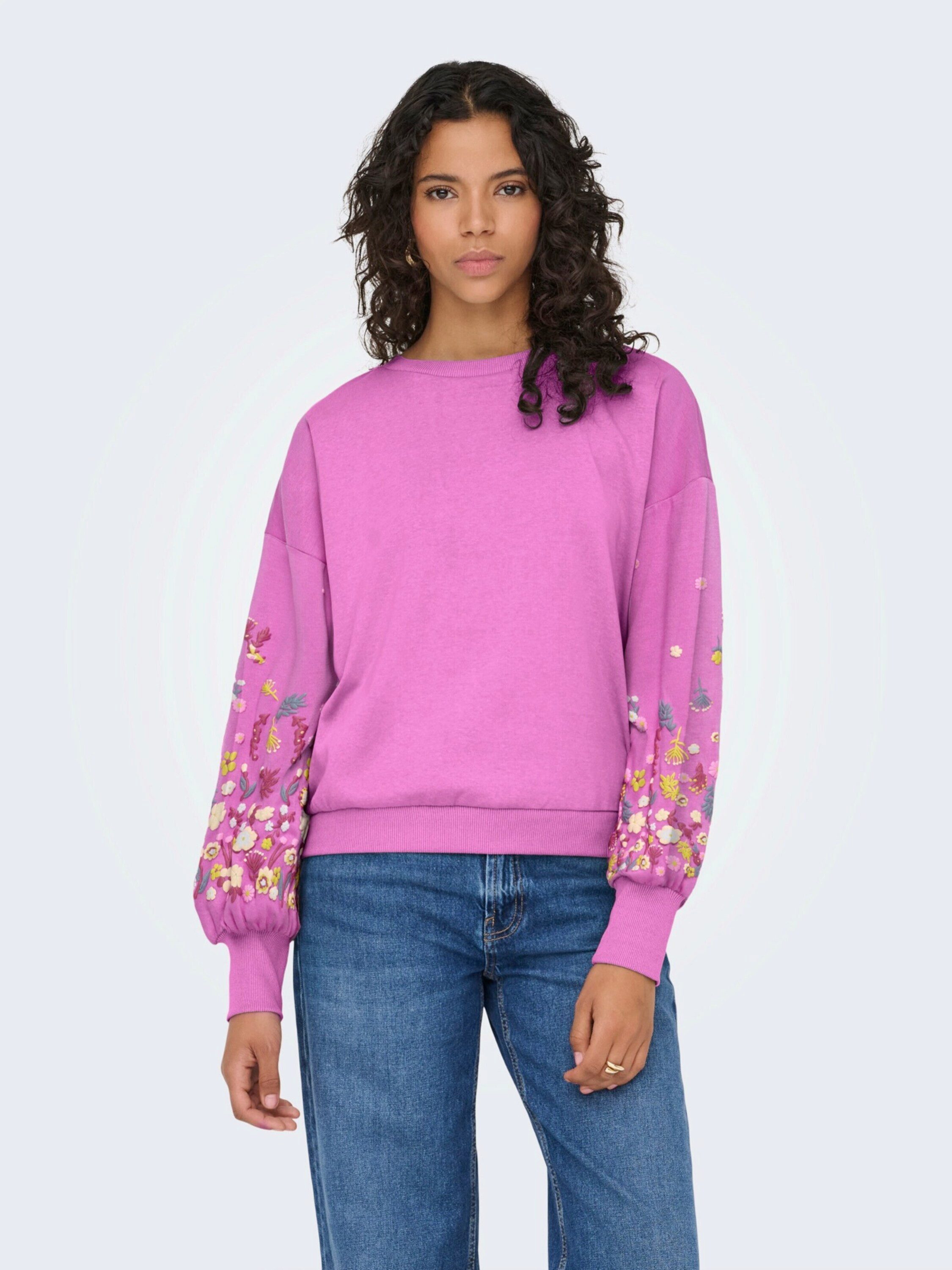ONLY Sweatshirt ONLBROOKE (1-tlg) Plain/ohne Details