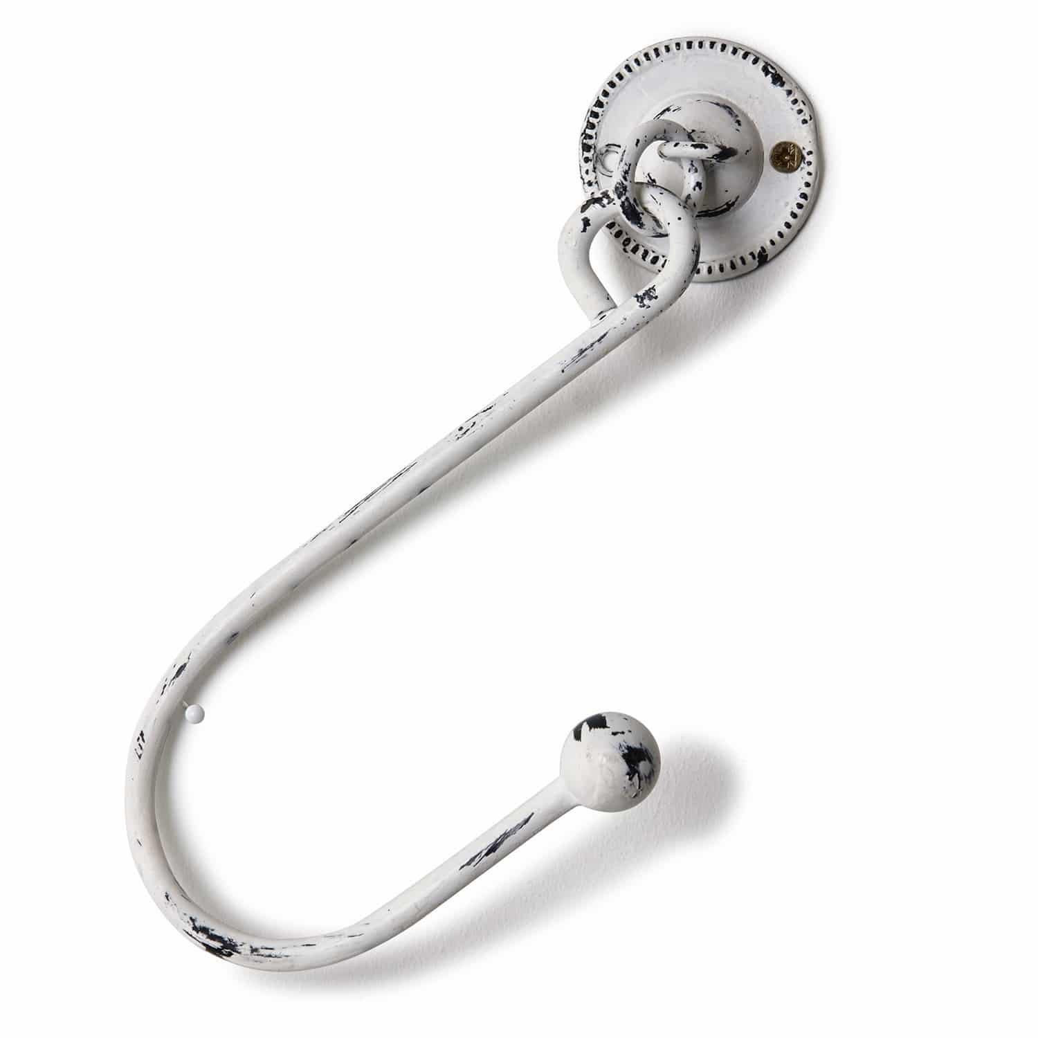 Mirabeau Gardinenstange Gardinenhalter 2er Set Lille weiß, Ø 0 mm, Eisen