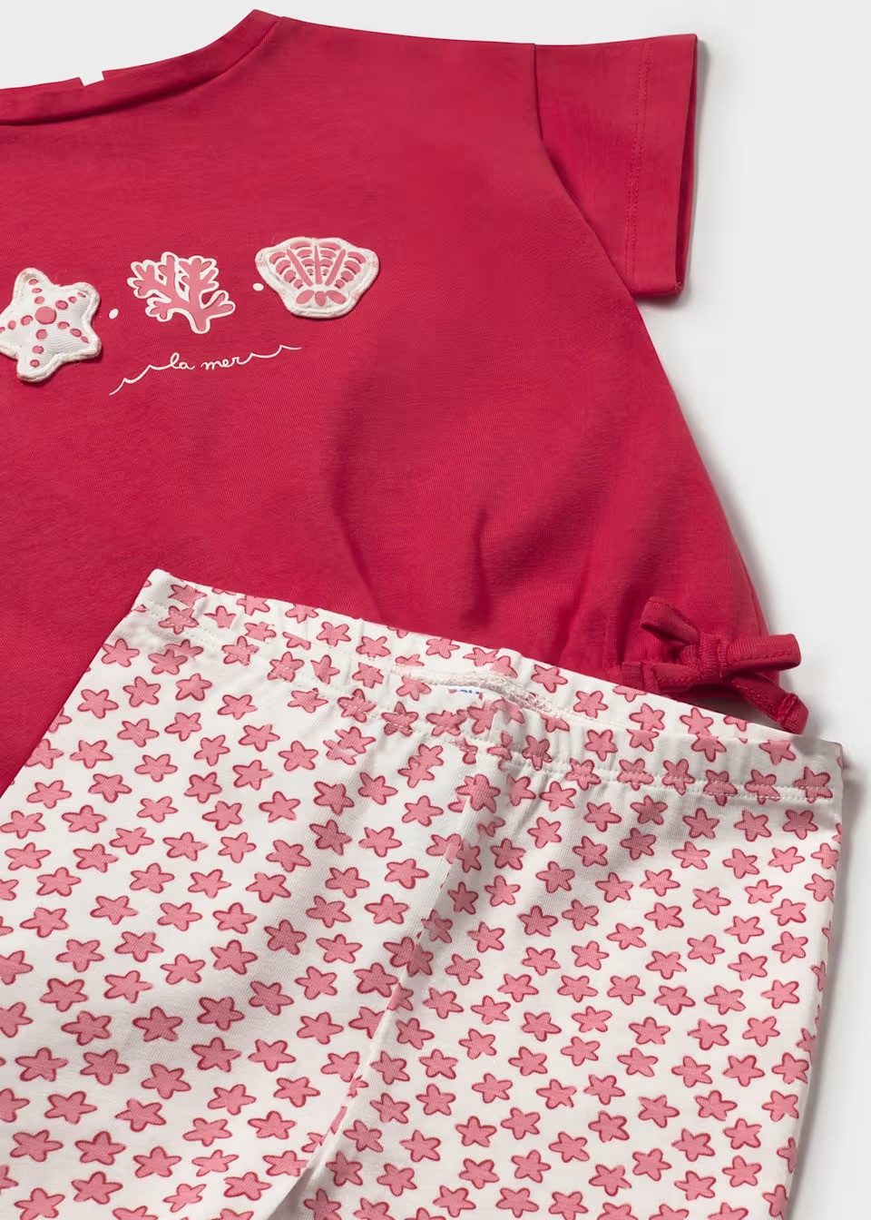 Mayoral Shirt & Leggings Baby Mädchen Set T-Shirt & Leggings mit floralem Muster (175316)
