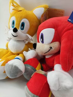 soma Kuscheltier Sonic The Hedgehog gelb SEGA Sonic Plüschtier 30cm Sonic Kuscheltier (1-St), Super weicher Plüsch Stofftier Kuscheltier für Kinder zum spielen