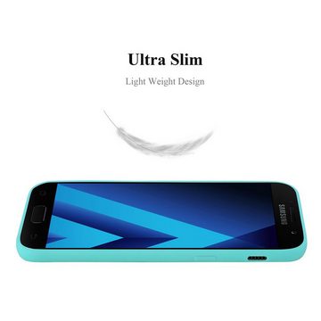 Cadorabo Handyhülle Samsung Galaxy A7 2017 Samsung Galaxy A7 2017, Flexible TPU Silikon Handy Schutzhülle - Hülle - ultra slim