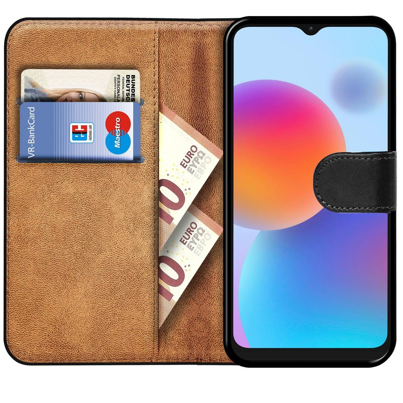 CoolGadget Handyhülle Book Case Handy Tasche für ZTE Blade A52 6,52 Zoll, Hülle Klapphülle Flip Cover für ZTE Blade A52 Schutzhülle stoßfest