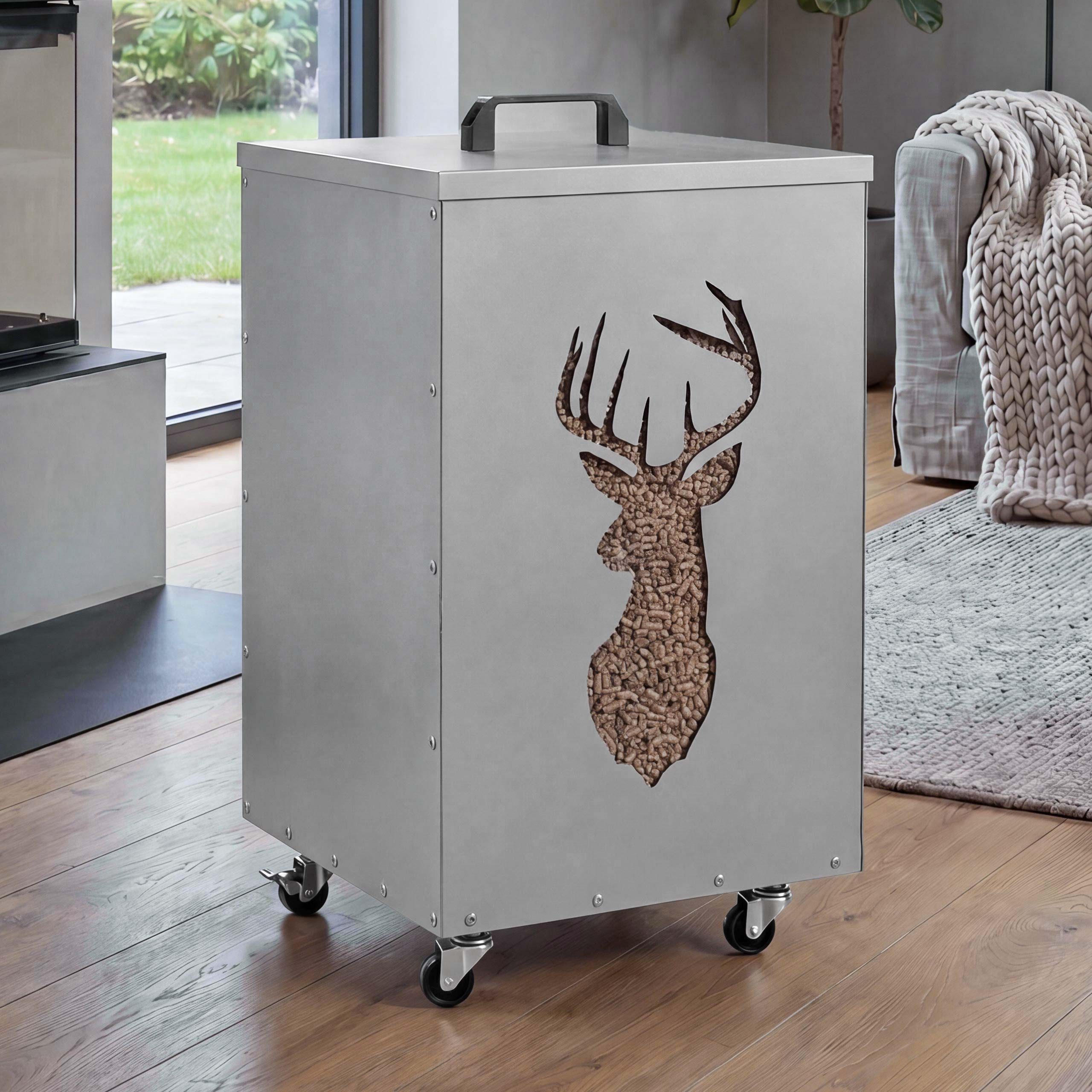 MCW Aufbewahrungsbox MCW-Q30-H, Deckel mit Griff für einfaches Öffnen