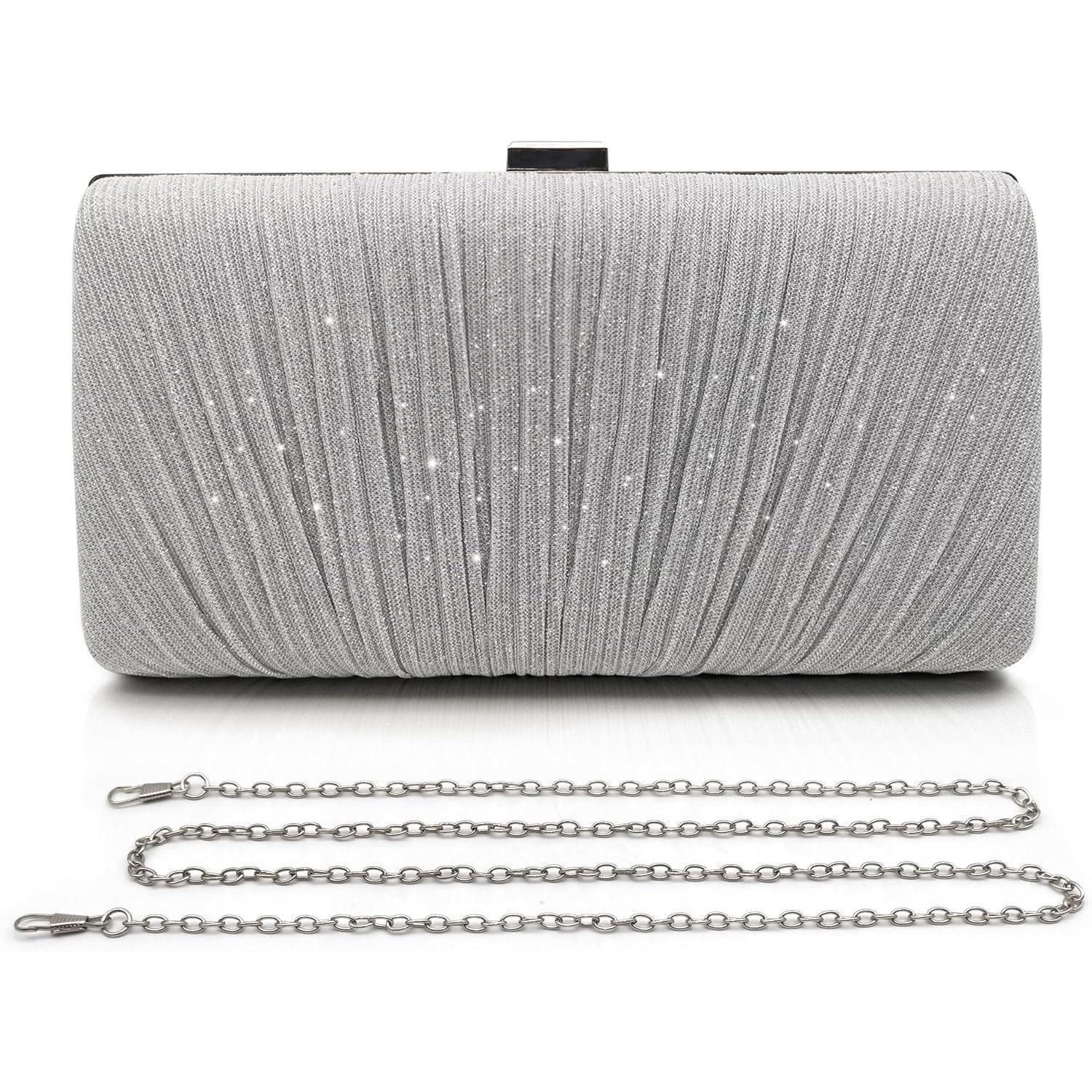 LuxusKollektion Clutch Damen Clutch Glitzer Abendtasche Elegante Handtasche günstig online kaufen