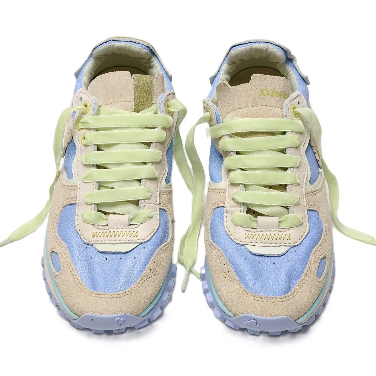 Satorisan Chacrona Metta Premium Ul - blau/beige Damen Sneaker