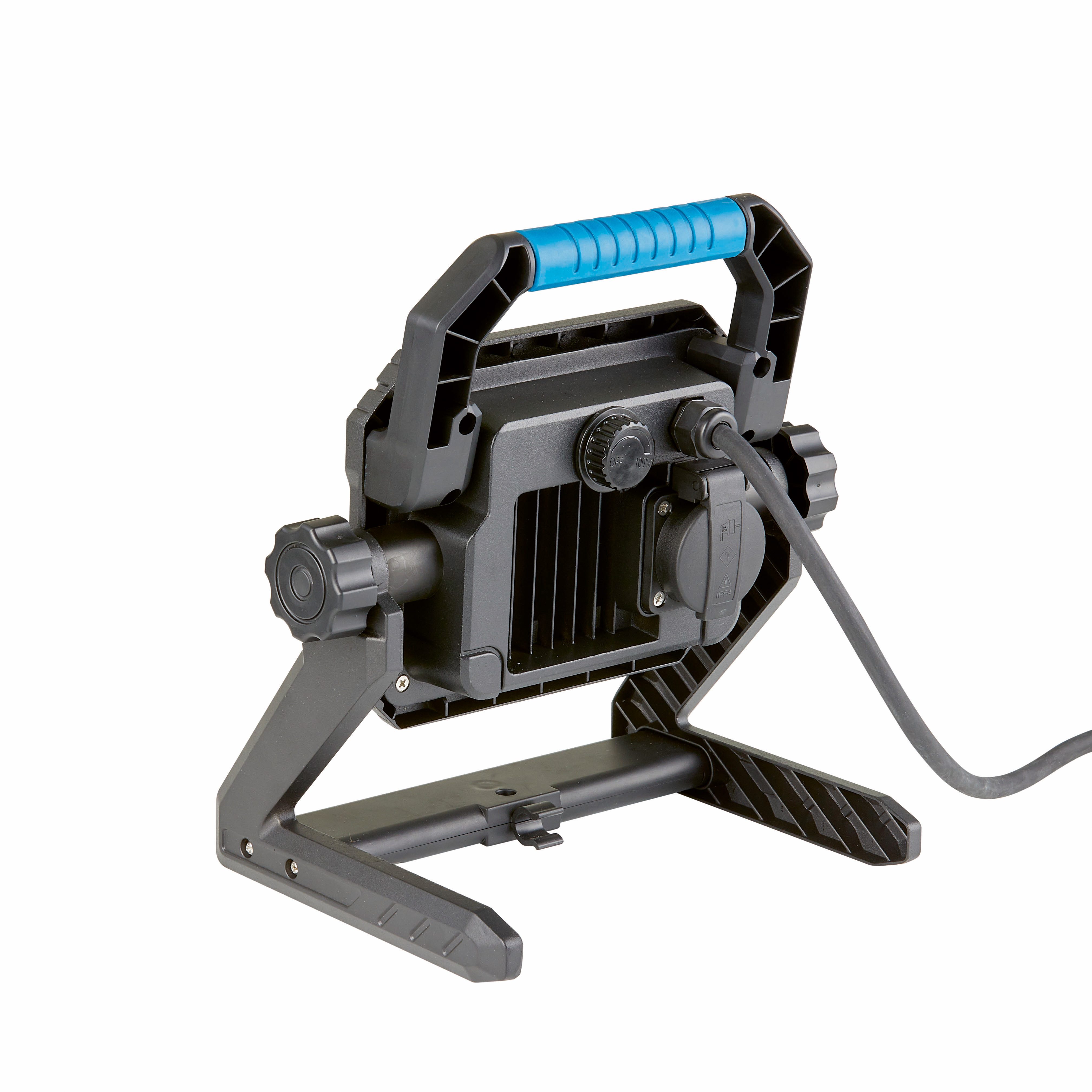 Northpoint LED work light, 55 watts, dimmable, robust housing, socket