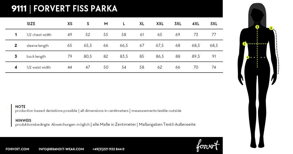 forvert Parka Forvert Fiss Parka women