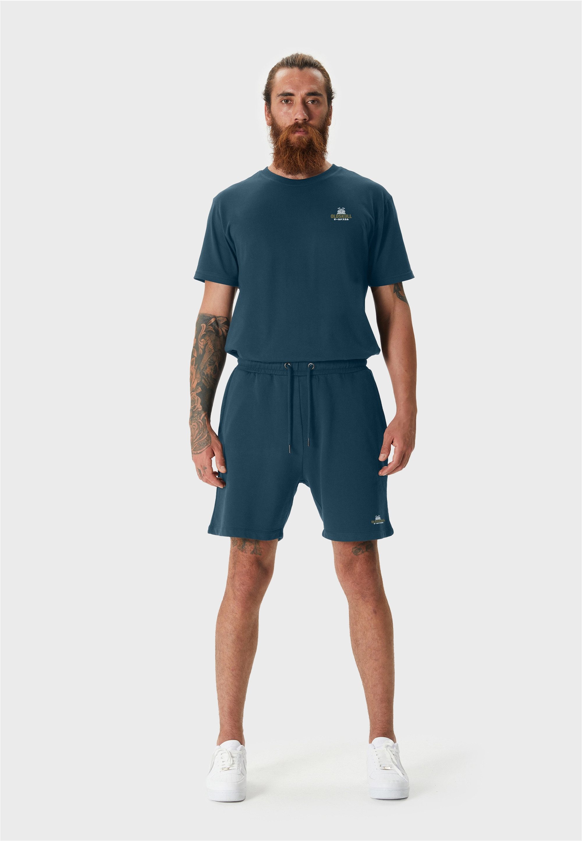 Oldskull Sweathose Basic Osk Samurai Logo (1-tlg) mit Dehnbund
