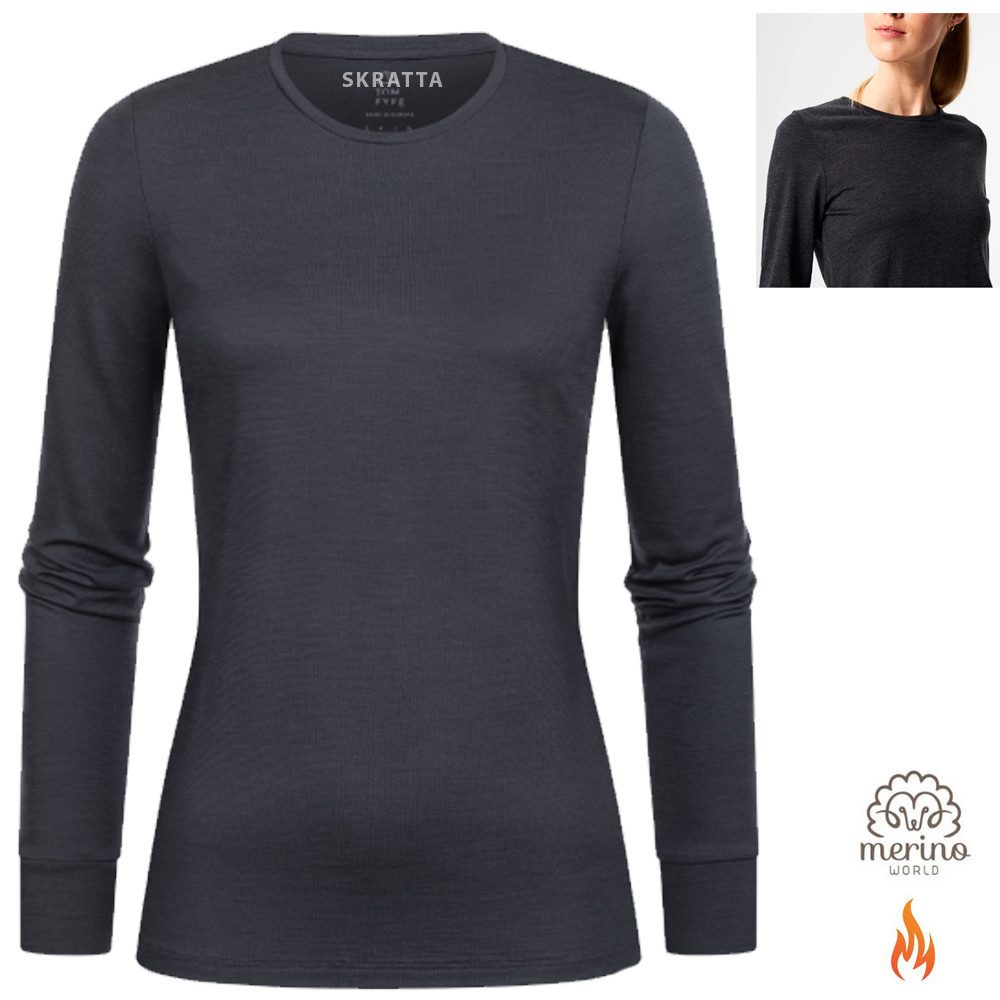 Skratta Kurzarmshirt Skratta - Damen wärmendes günstig online kaufen