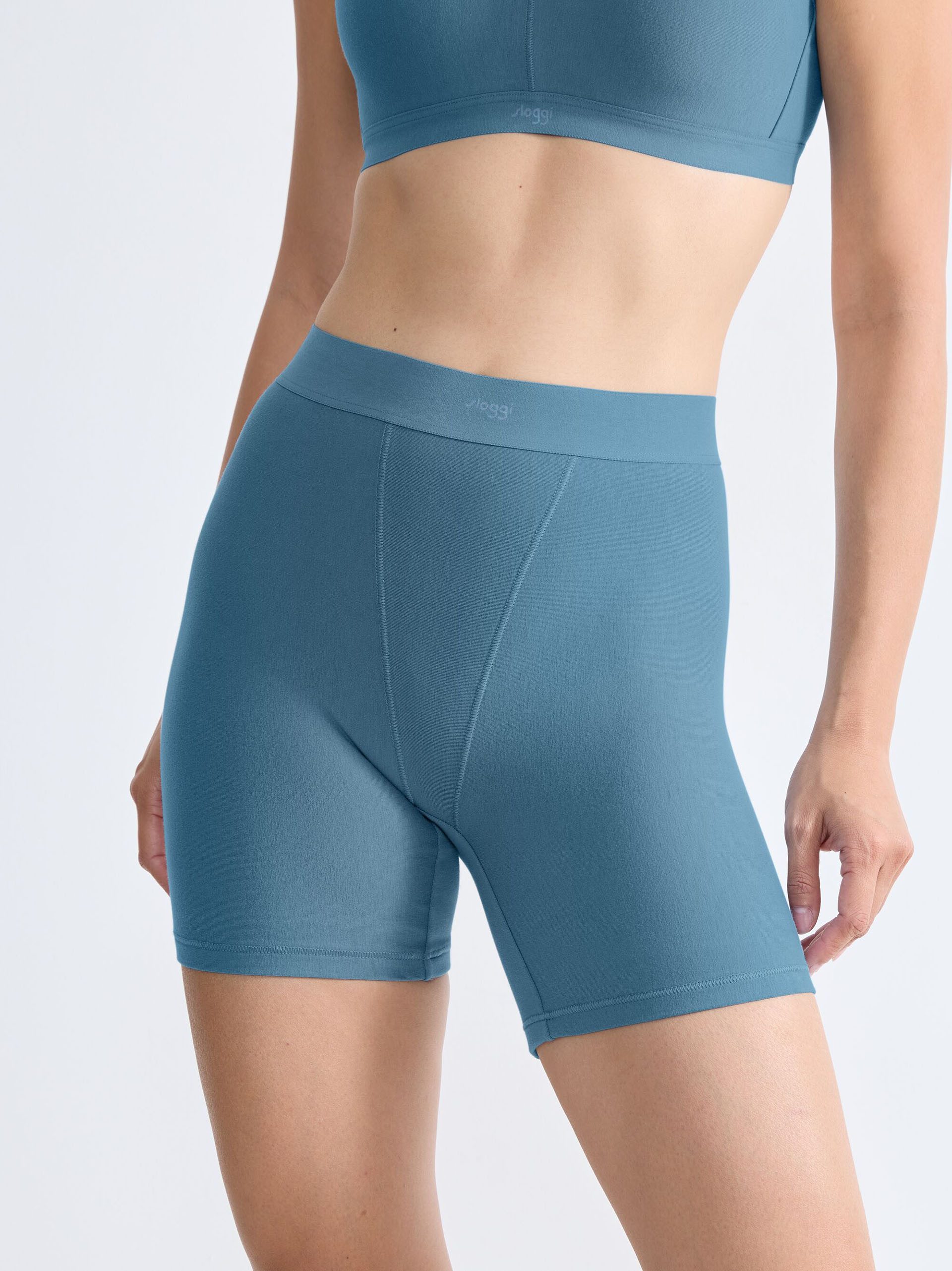 sloggi Radlerhose EVER Ease Cyclist (2-tlg) Frauen kurze Leggings