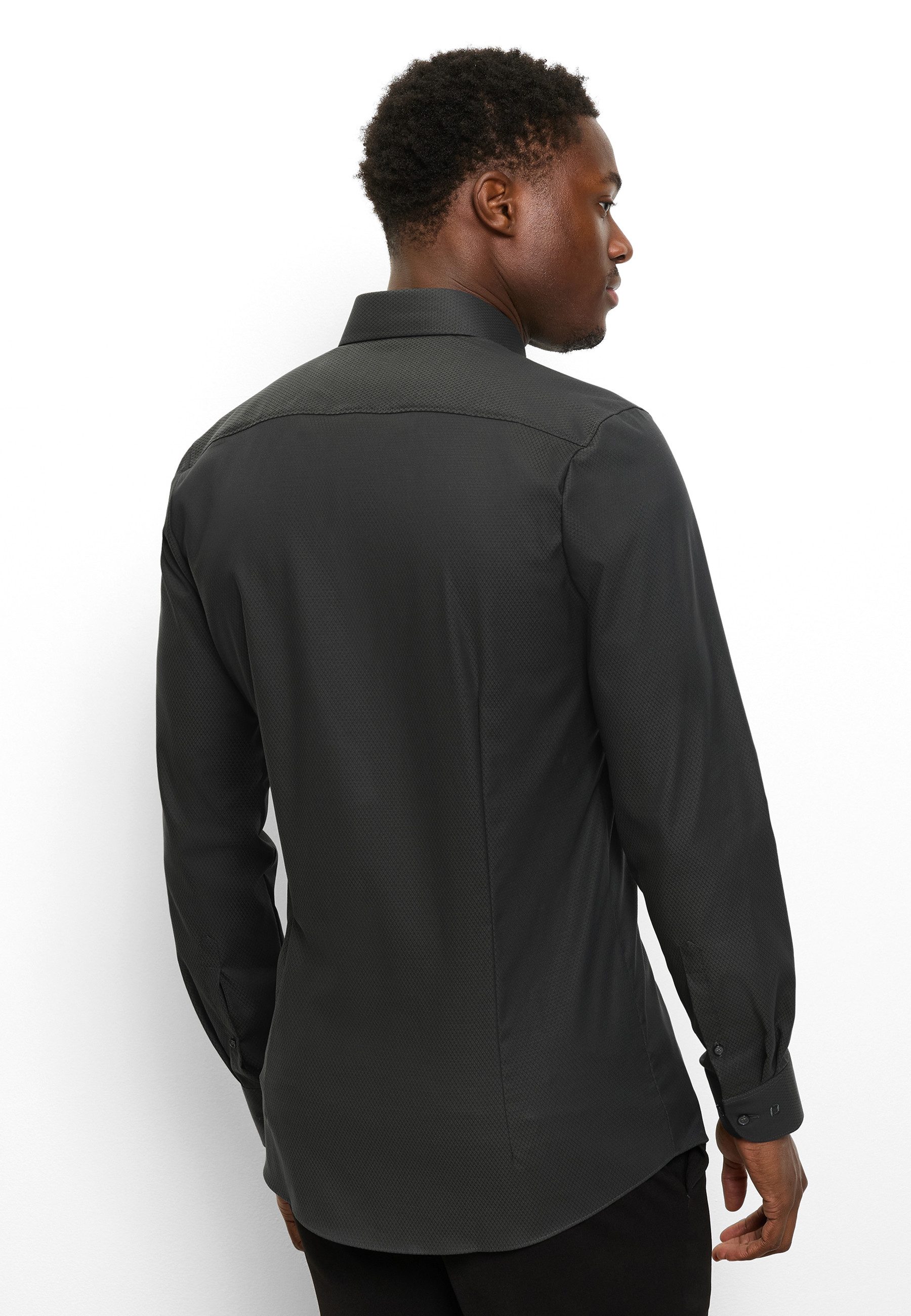 OLYMP Langarmhemd Level 5 Businesshemd, body fit, Royal-Kentkragen, unifarb günstig online kaufen