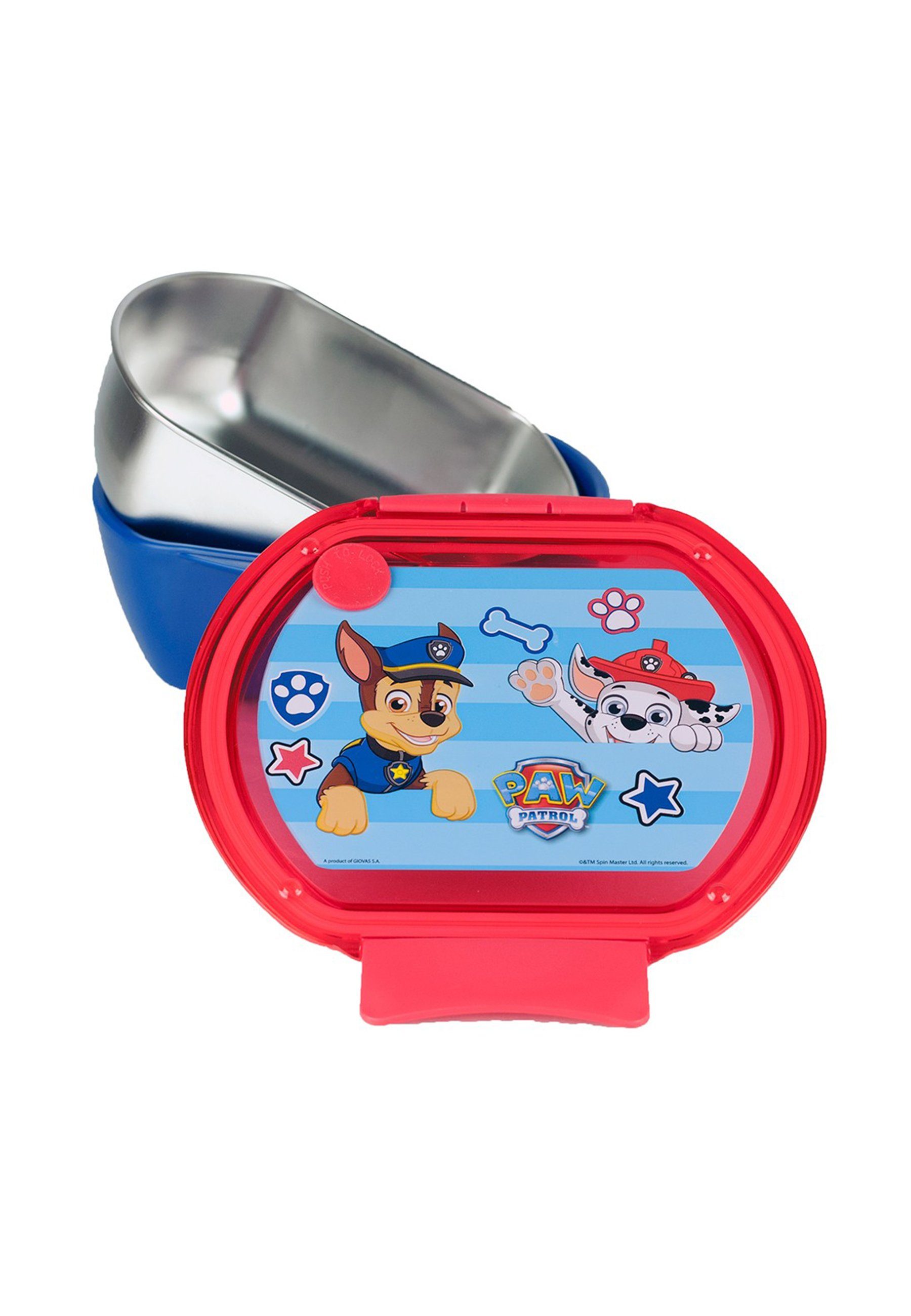 Edelstahl PAW PATROL Jungen Vesper Marshall rostfrei Chase Dose, Lunchbox Lunchbox Brotdose Kinder