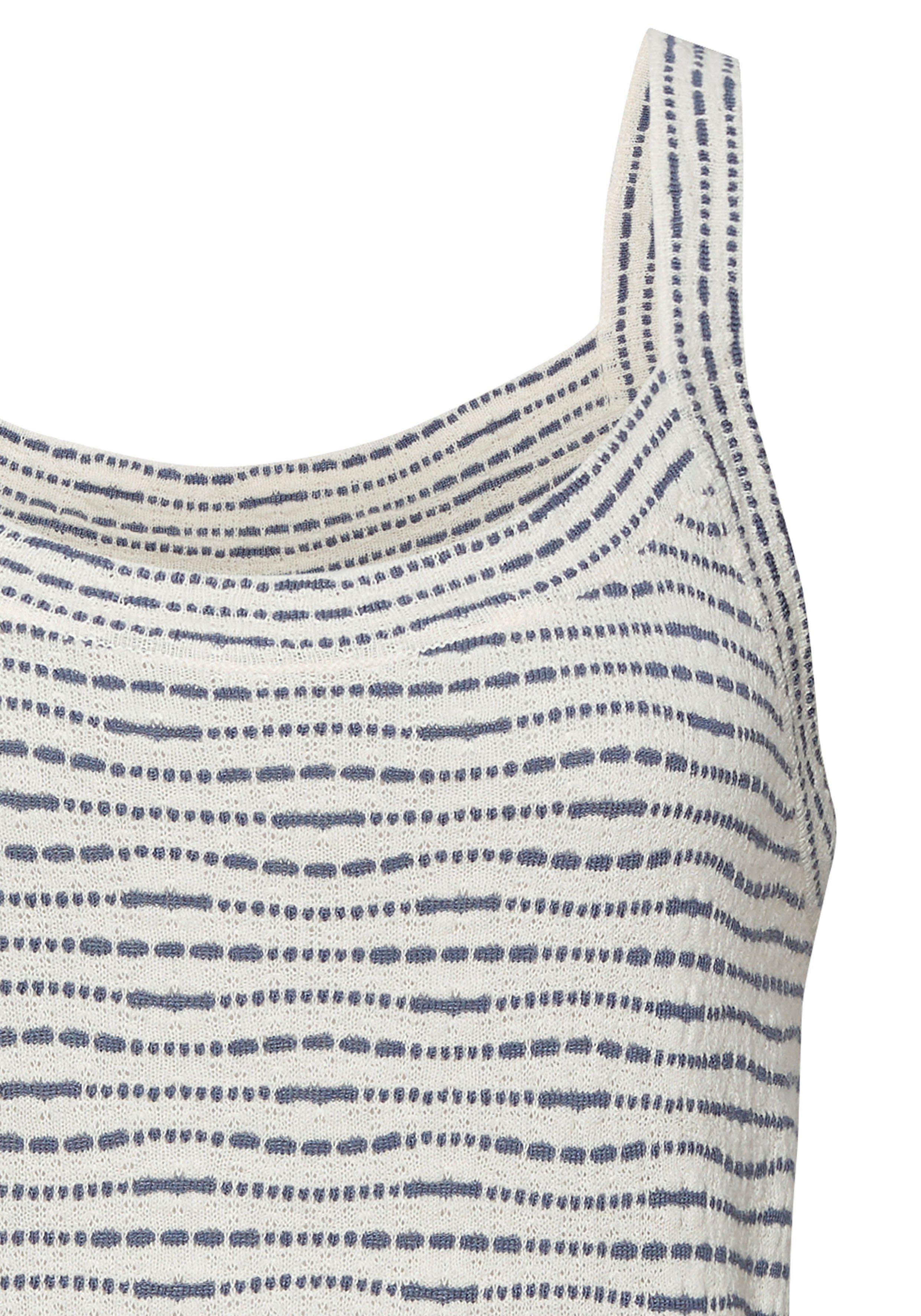 Vivance by Lascana Stricktop aus Strukturstrick in Streifenoptik – Bild 3 von 5
