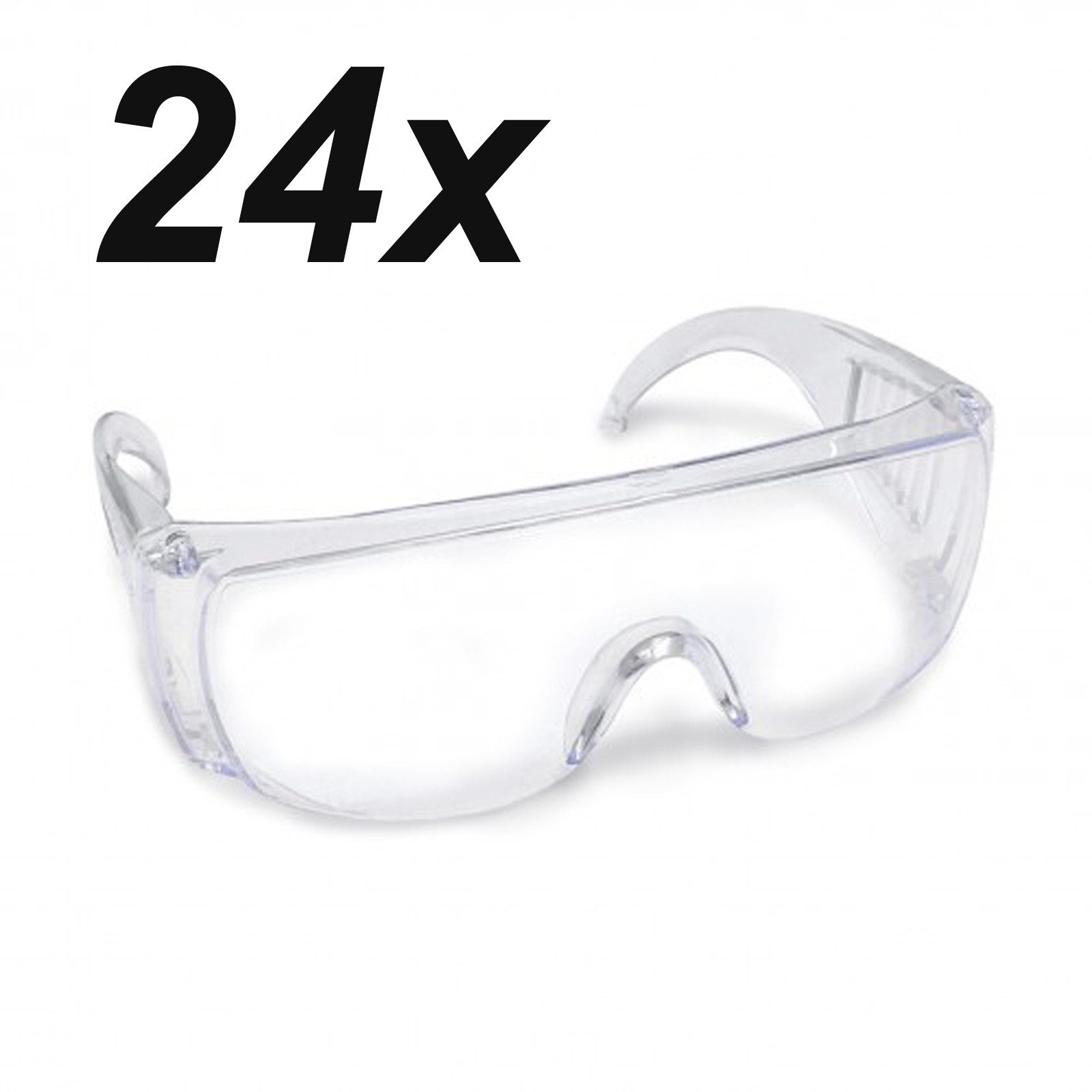 Arbeitsschutzbrille 24er Set Schutzbrille Augenschutz Sicherheitsbrille Arbeitsbrille