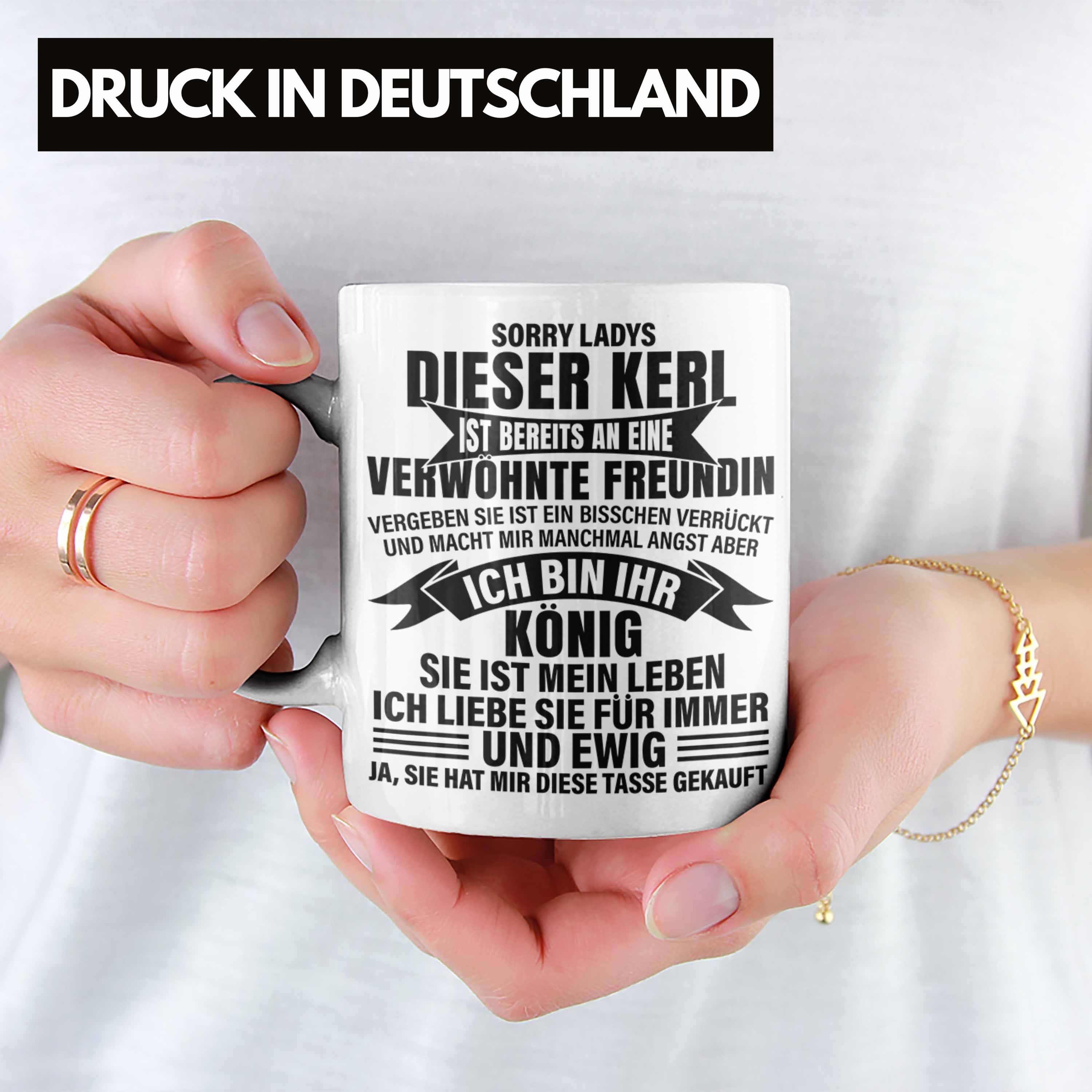 Trendation Tasse Trendation - Valentinstag Geschenk Tasse für Ihn von Freundin Geschenk