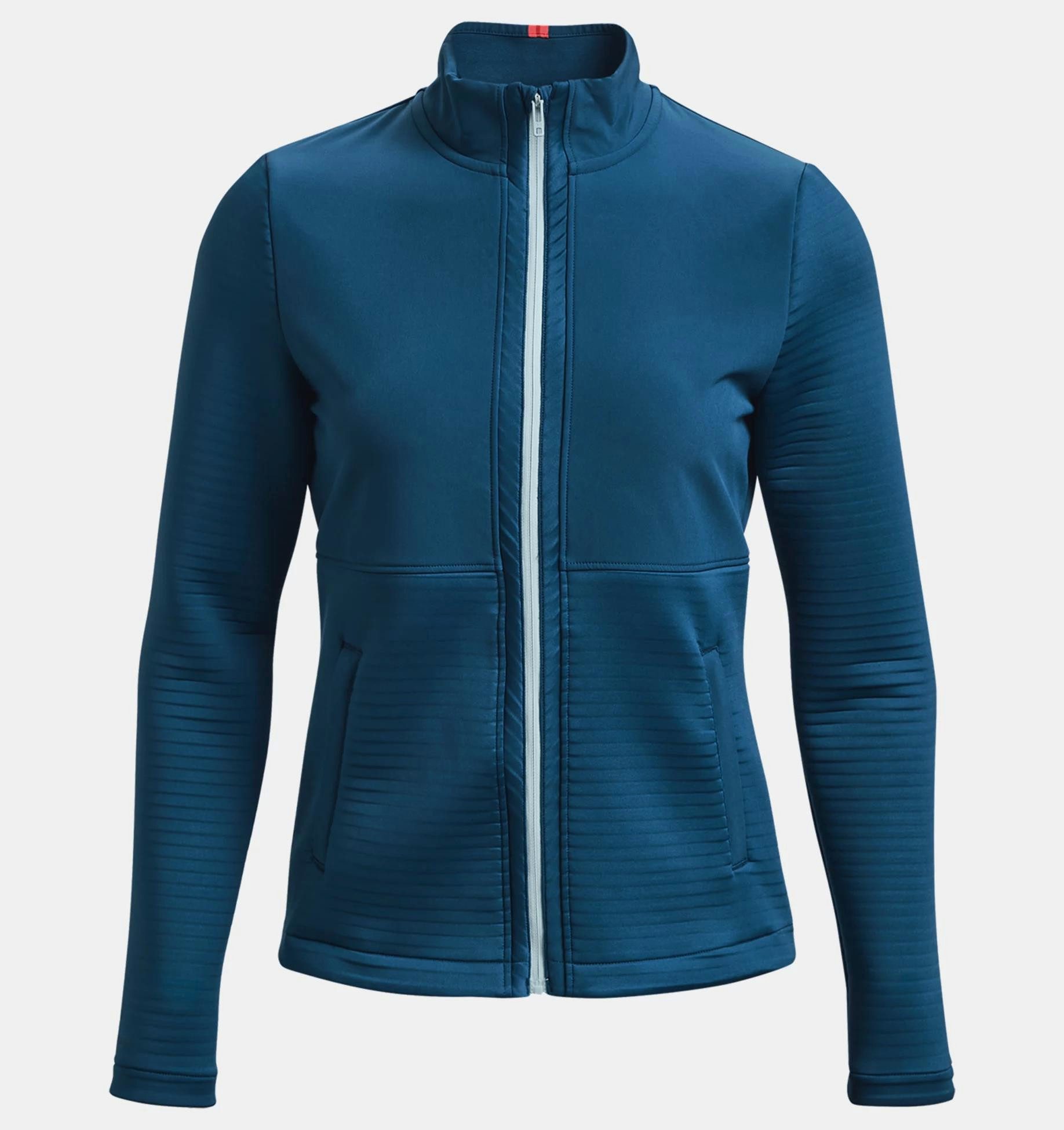 Under Armour® Sweatjacke Under Armour Golf Layer Storm Daytona Full-Zip Petrol Blau Damen