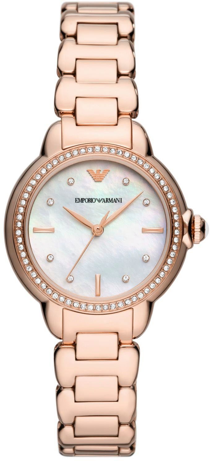 Emporio Armani Quarzuhr AR11523, Armbanduhr, Damenuhr, günstig online kaufen
