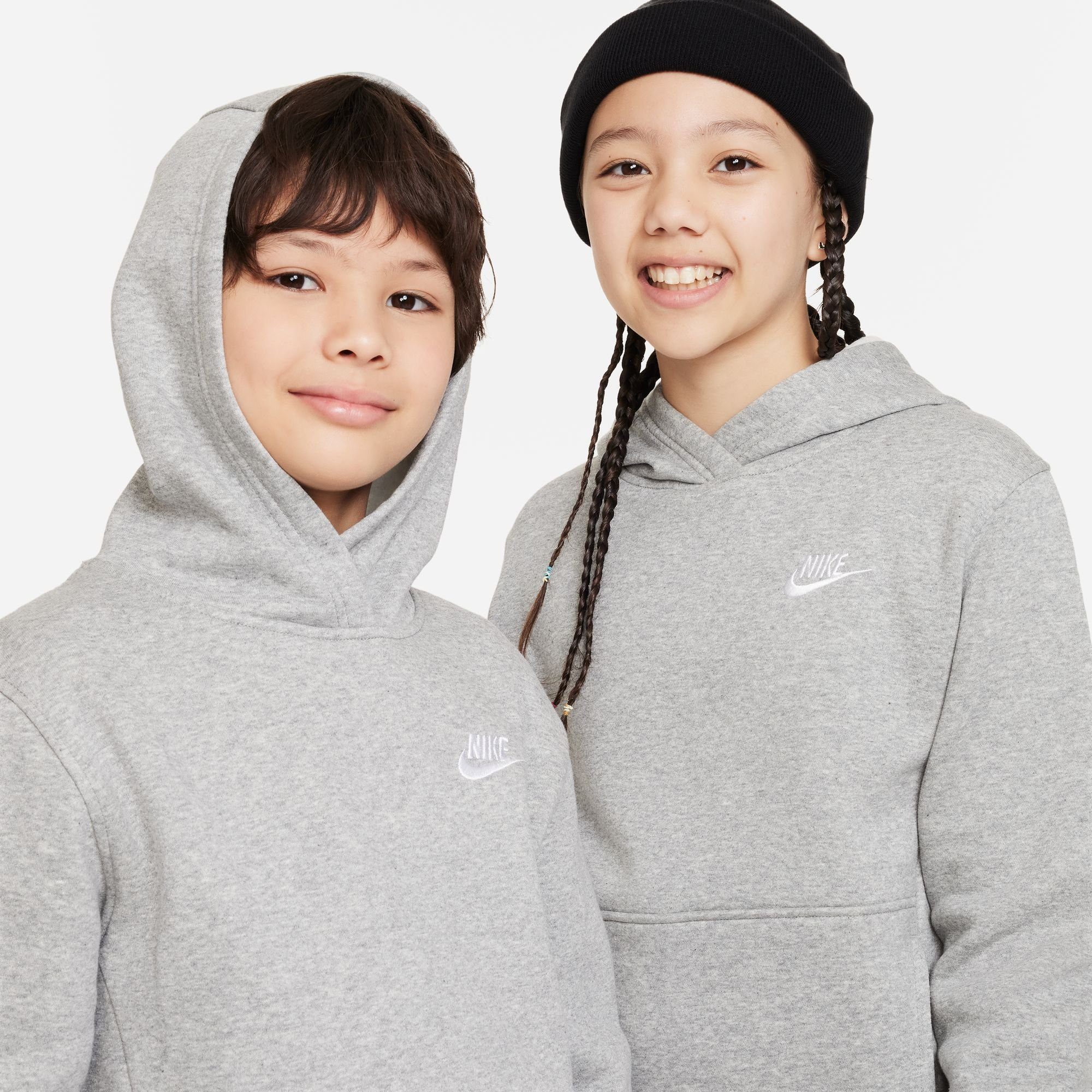 Nike Sportswear Kapuzensweatshirt K NSW CLUB FLC HDY LBR Für Kinder und Jugendliche