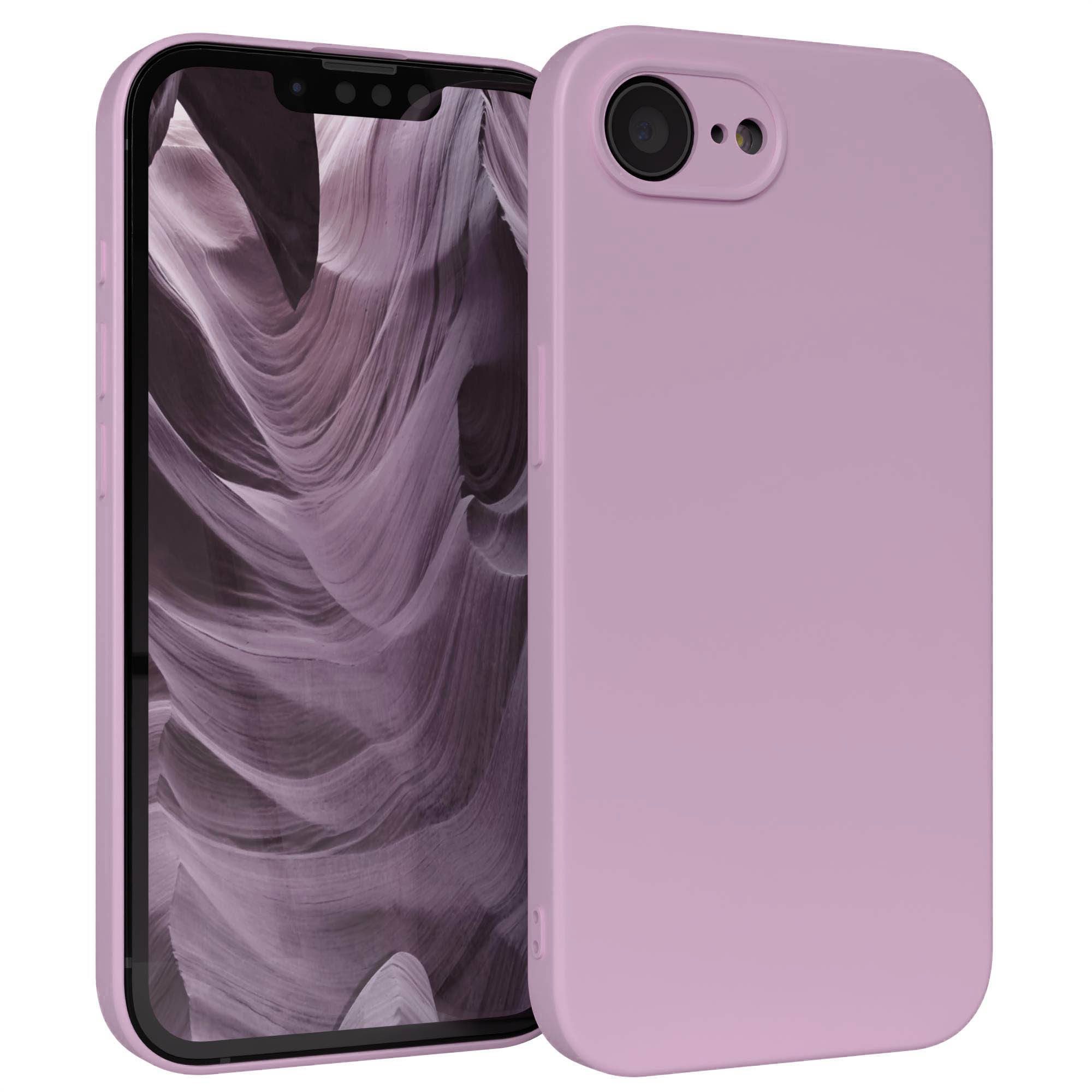 EAZY CASE Handyhülle für Apple iPhone 16e Hülle Silikon 6,1 Zoll, Hülle mit Kameraschutz Handycase Soft Smart Slimcover Lila / Flieder