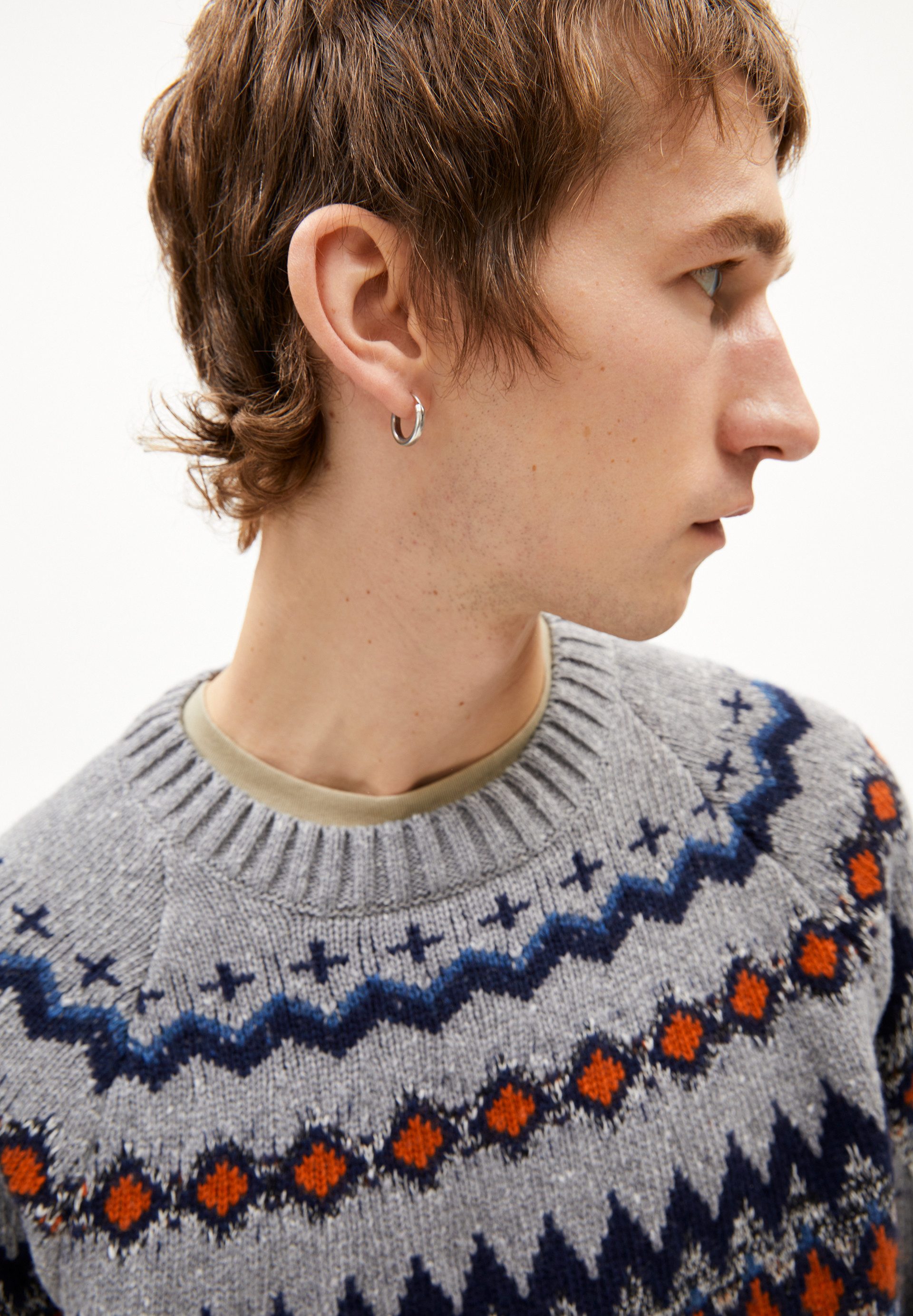Armedangels Strickpullover KAALLA FAIR ISLE Regular Fit