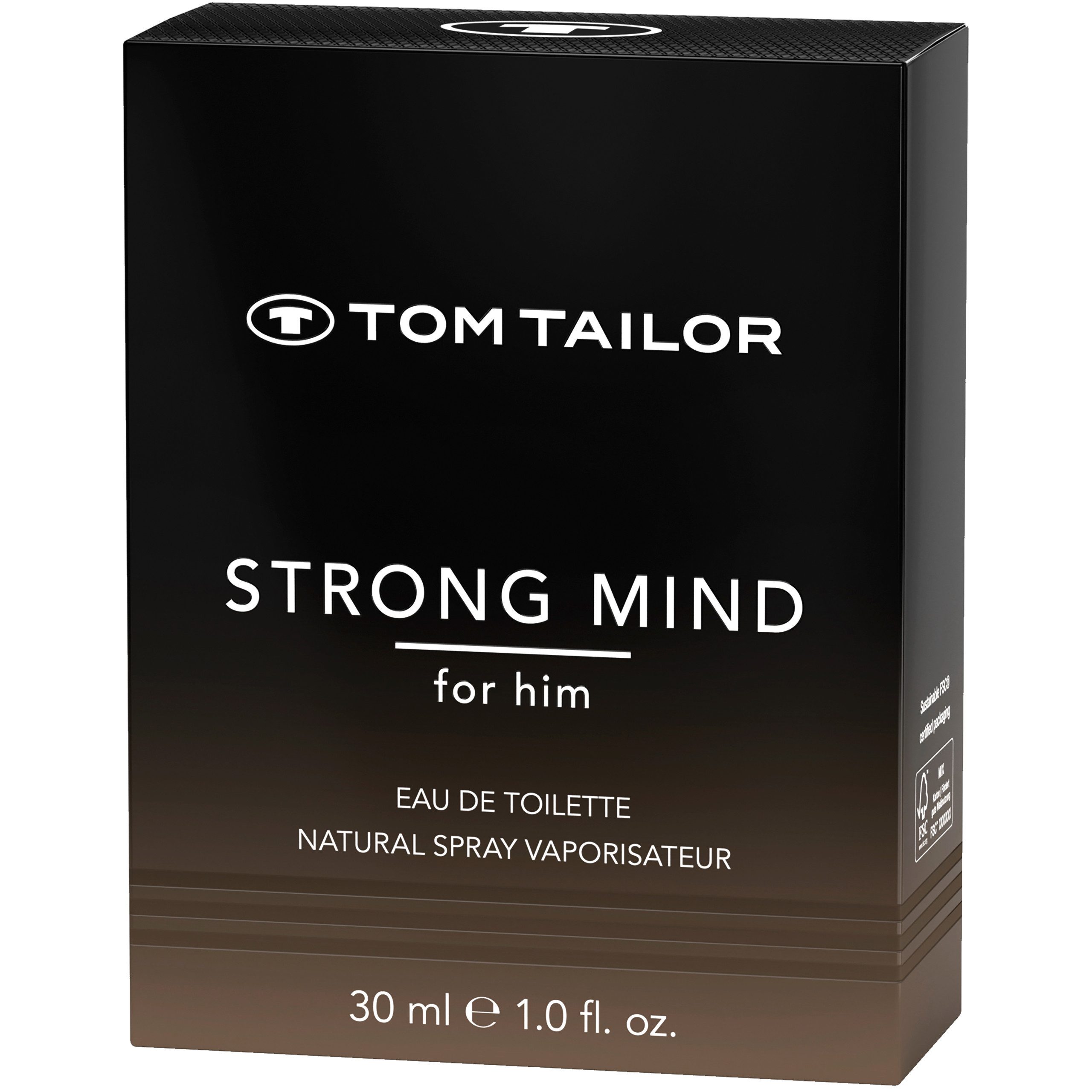 TOM TAILOR Eau de Toilette STRONG MIND, EdT 30 ml Man