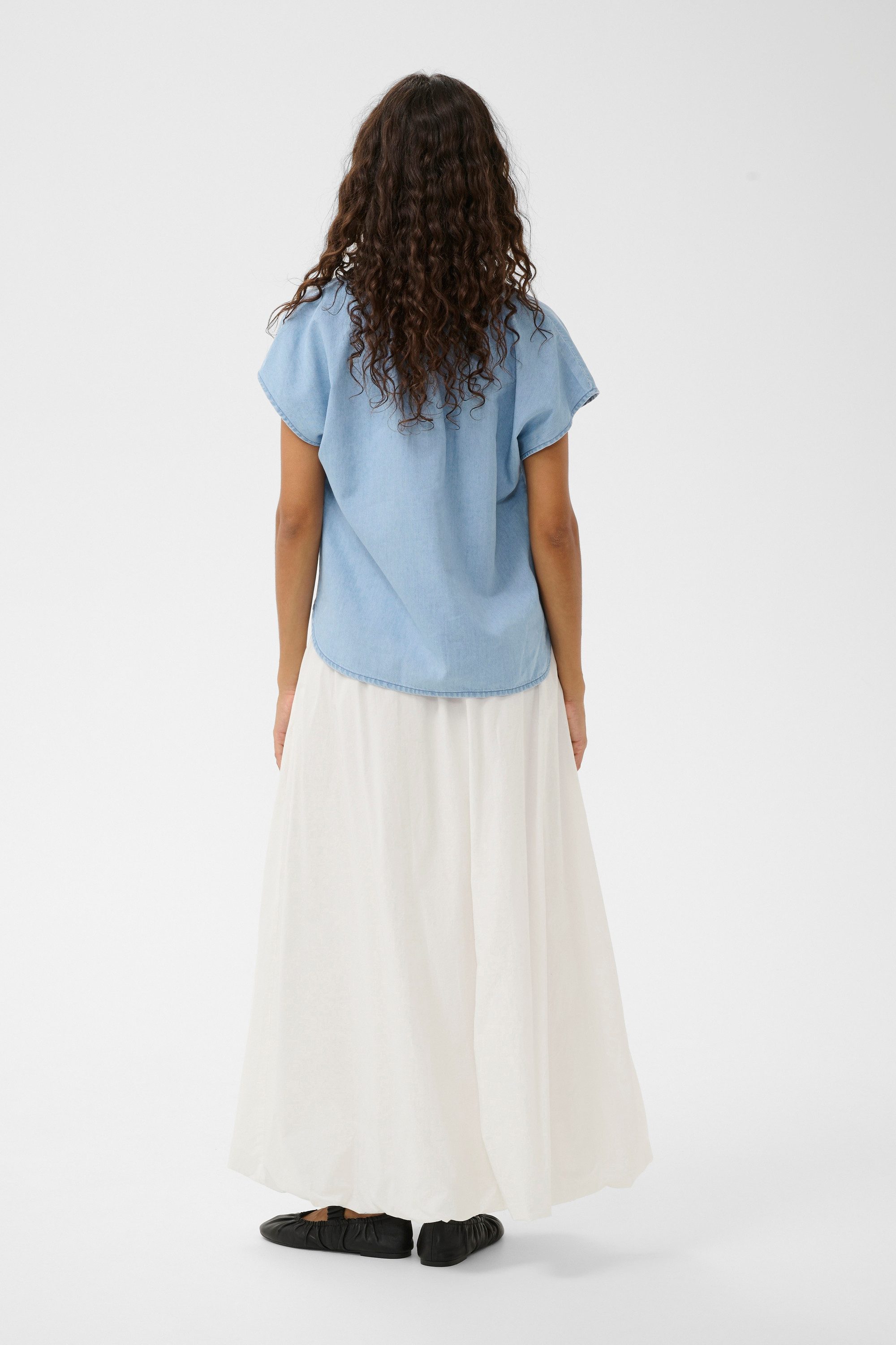 SOAKED IN LUXURY Kurzarmbluse Kurzarm-Bluse SLAdelita