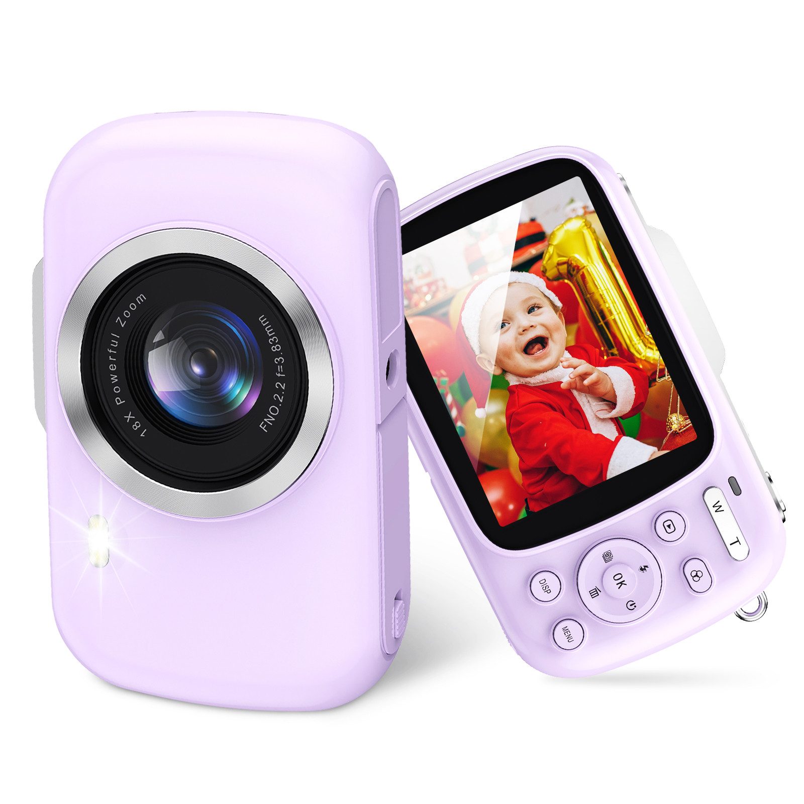 Fine Life Pro Digitalkamera G7 - A - Hochwertige Kamera mit 64MP Kompaktkamera (und 4K-Ultra-HD-Aufzeichnung für atemberaubende Fotos und Videos)