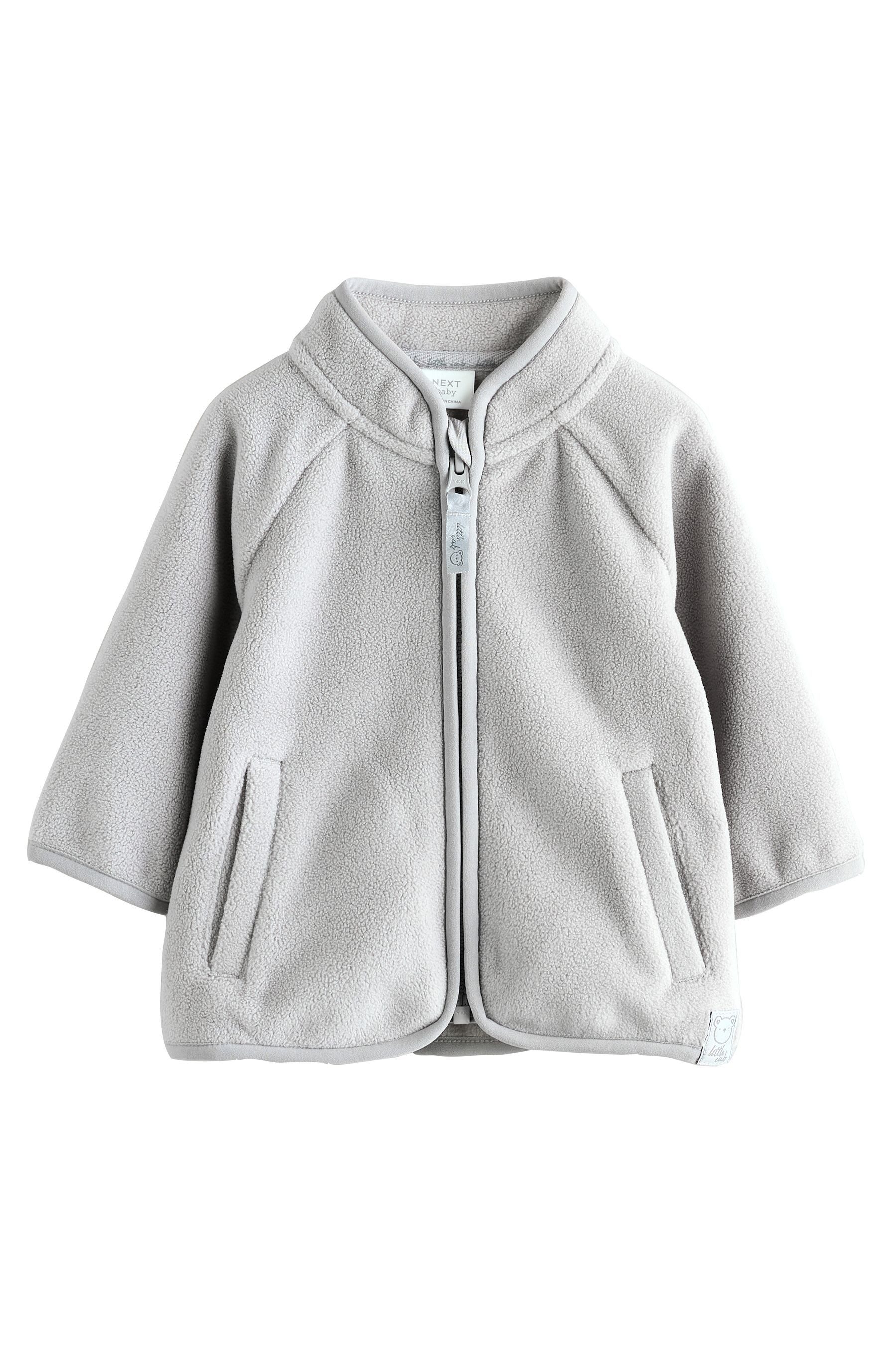 Fleecejacke Baby Micro-Fleecejacke mit Reißverschluss