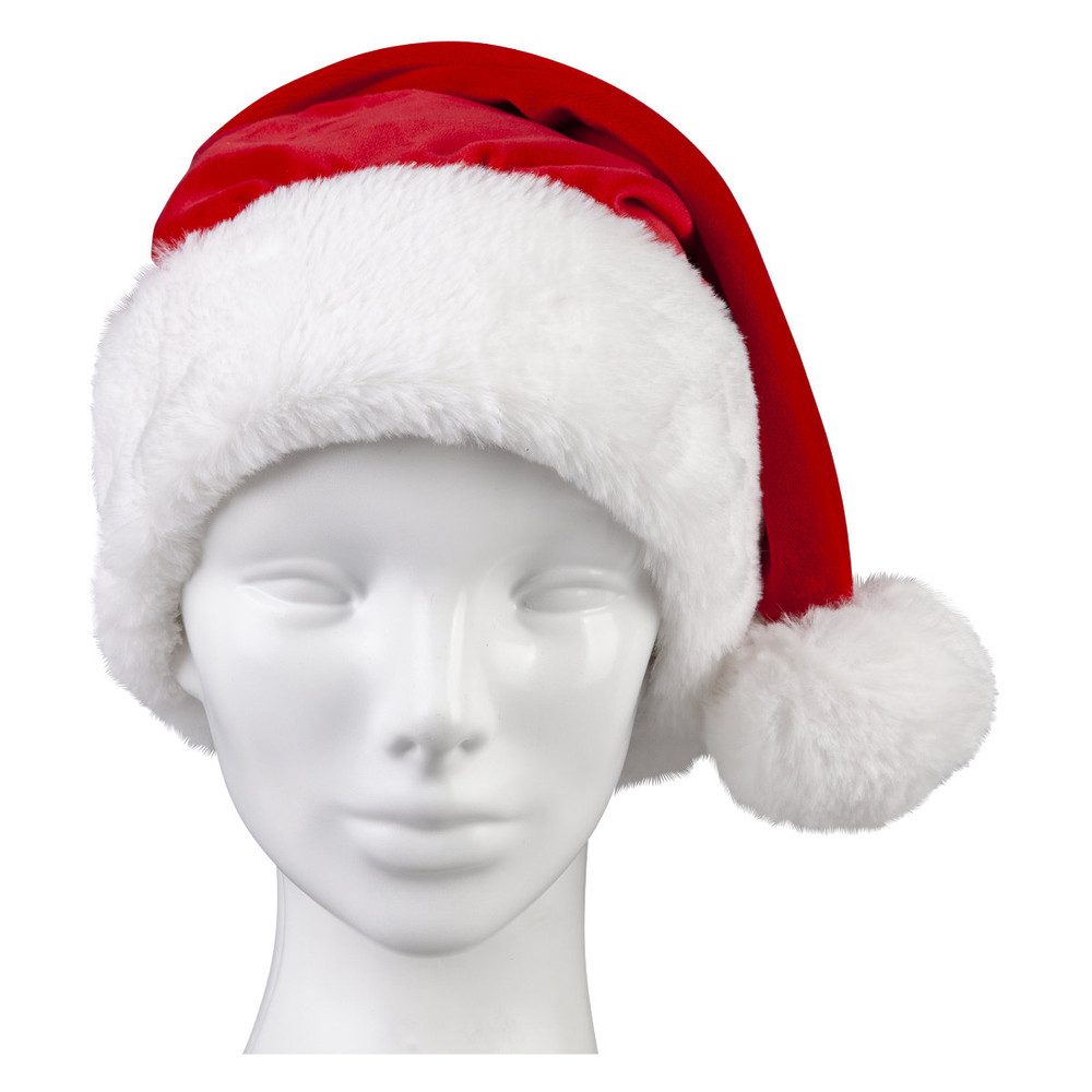 MICA Kostüm Nikolausmütze - für Erwachsene - ca. 30 x 47 cm günstig online kaufen