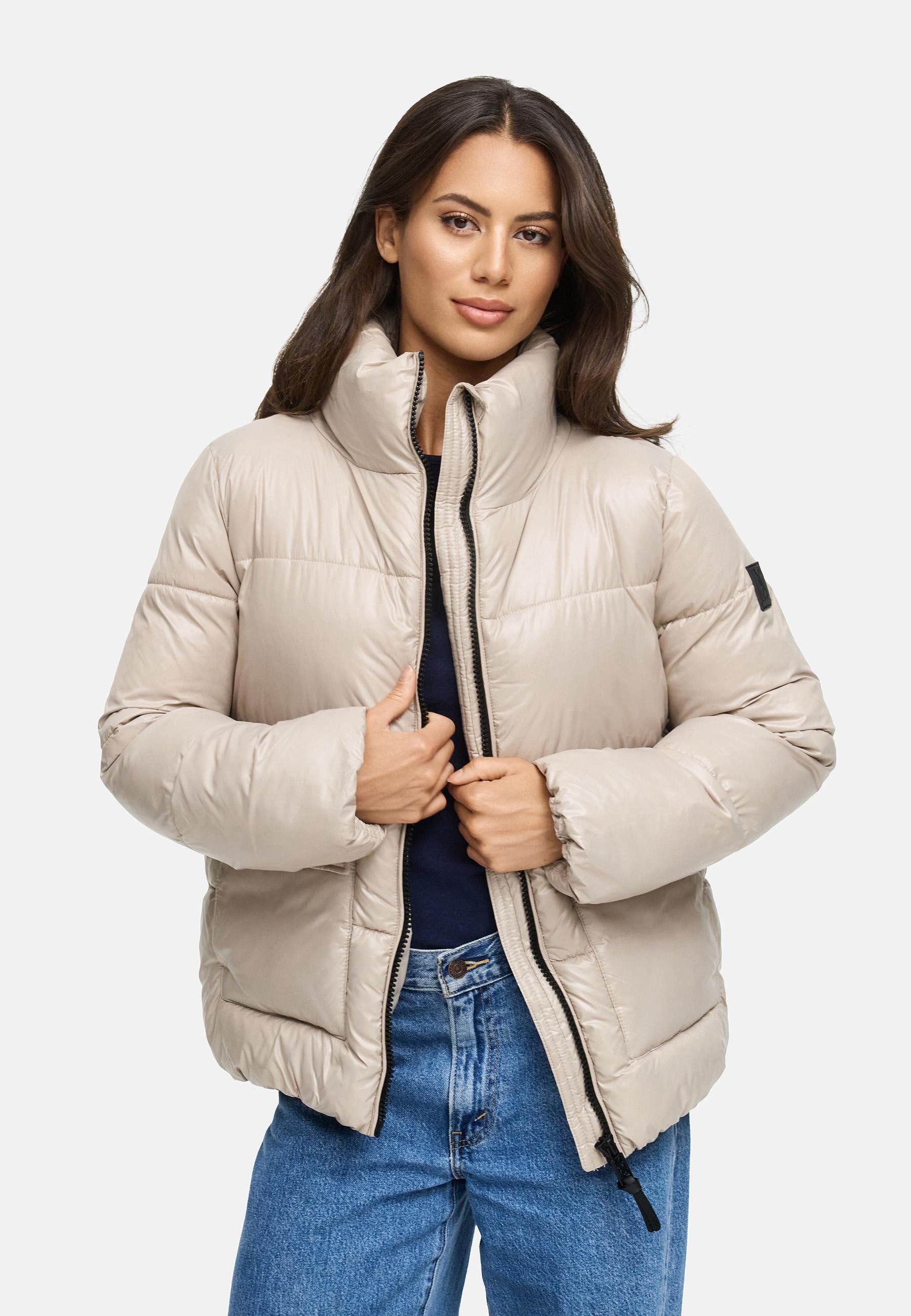 Navahoo Kurzjacke Eispracht 14 Kurze gesteppte Damen Winterjacke